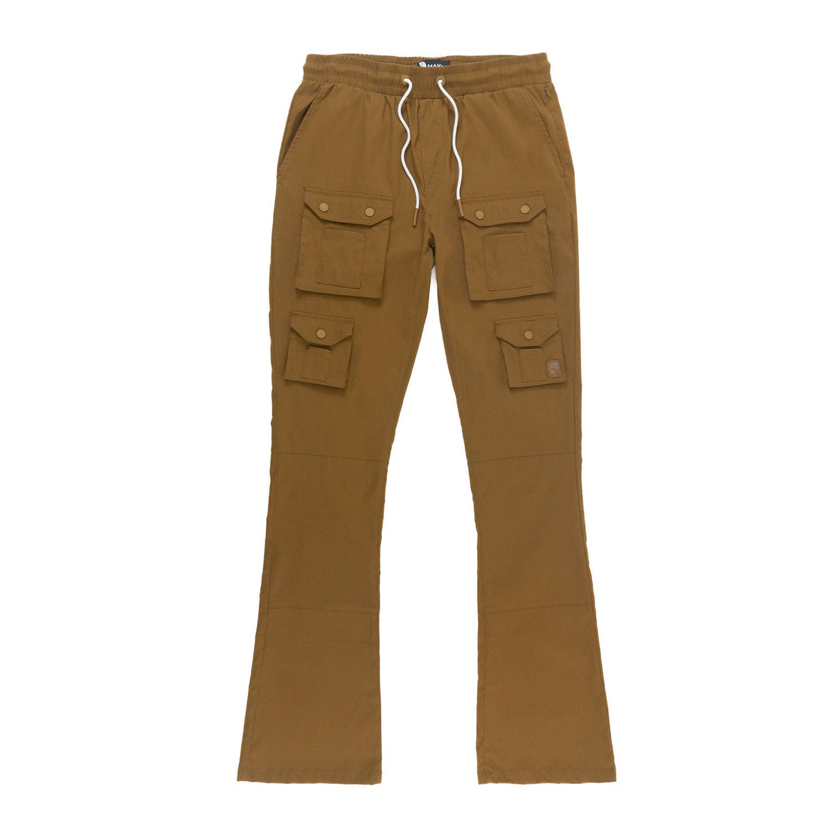 Makobi Colton 34” Stack Sweat Pants, Mocha, product photo