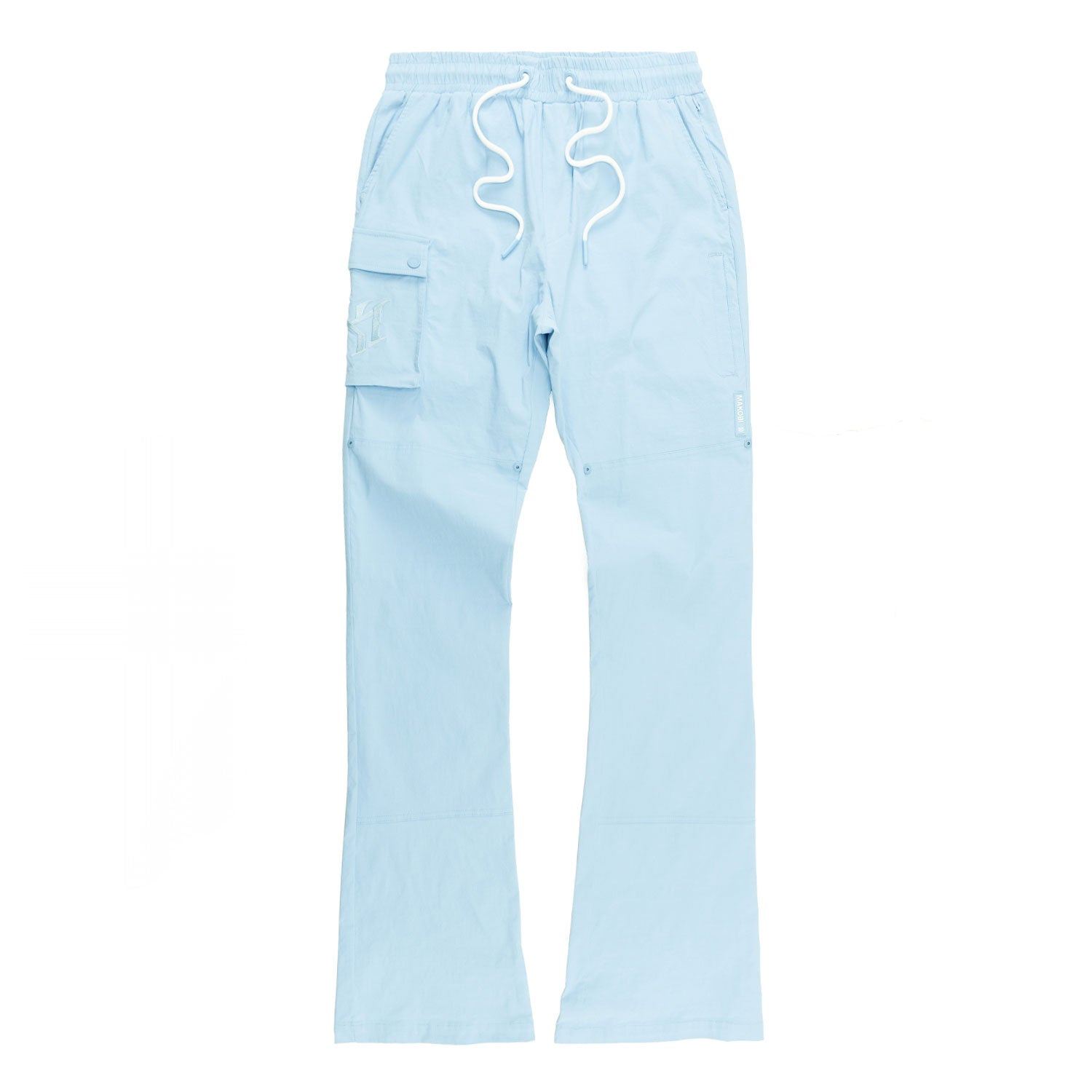 Nylon Pants | M1634 Adorni Stacked - Blue