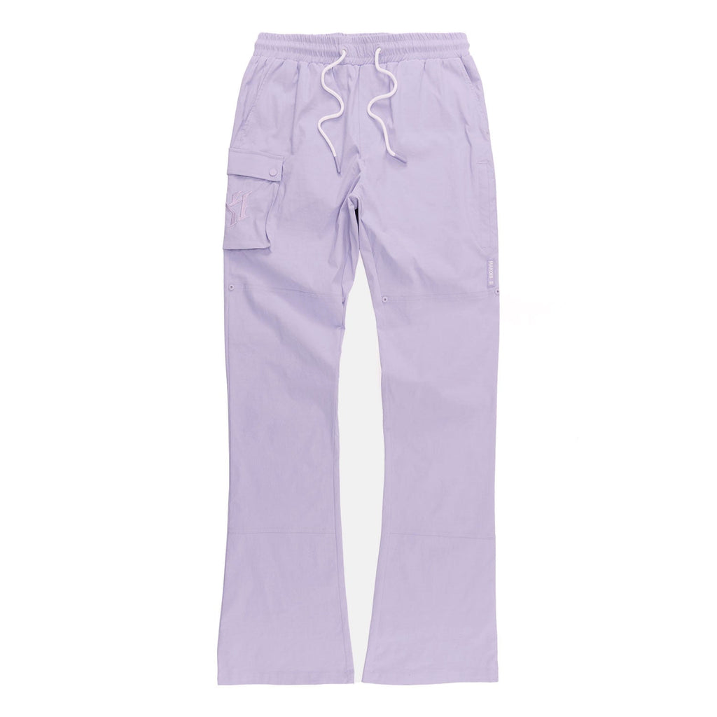 Nylon Pants | M1634 Adorni Stacked - Lavender
