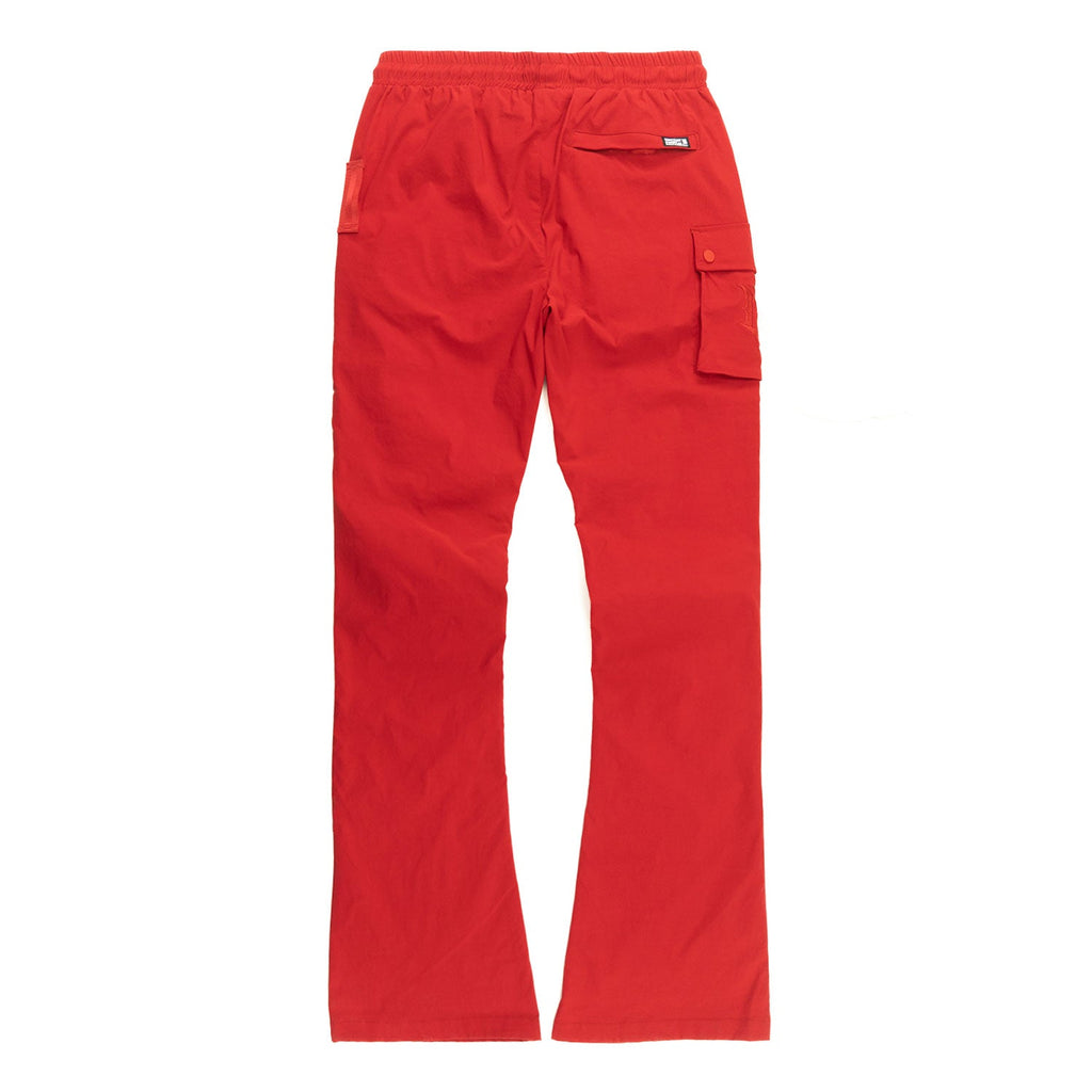 Nylon Pants | M1634 Adorni Stacked - Red
