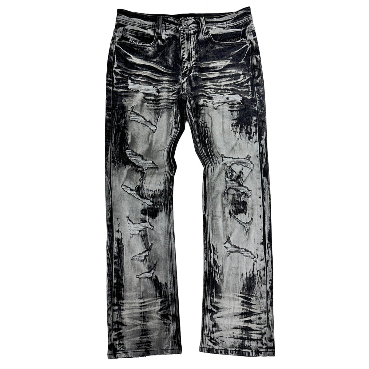 M1648 Sergio Straight Cut Jeans - Black