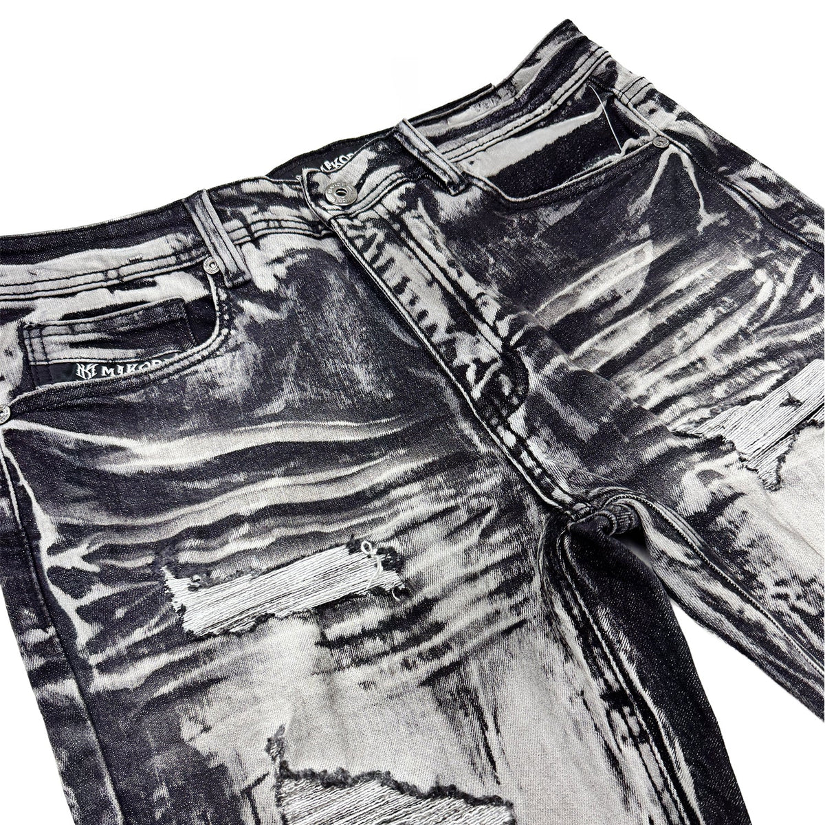 M1648 Sergio Straight Cut Jeans - Black
