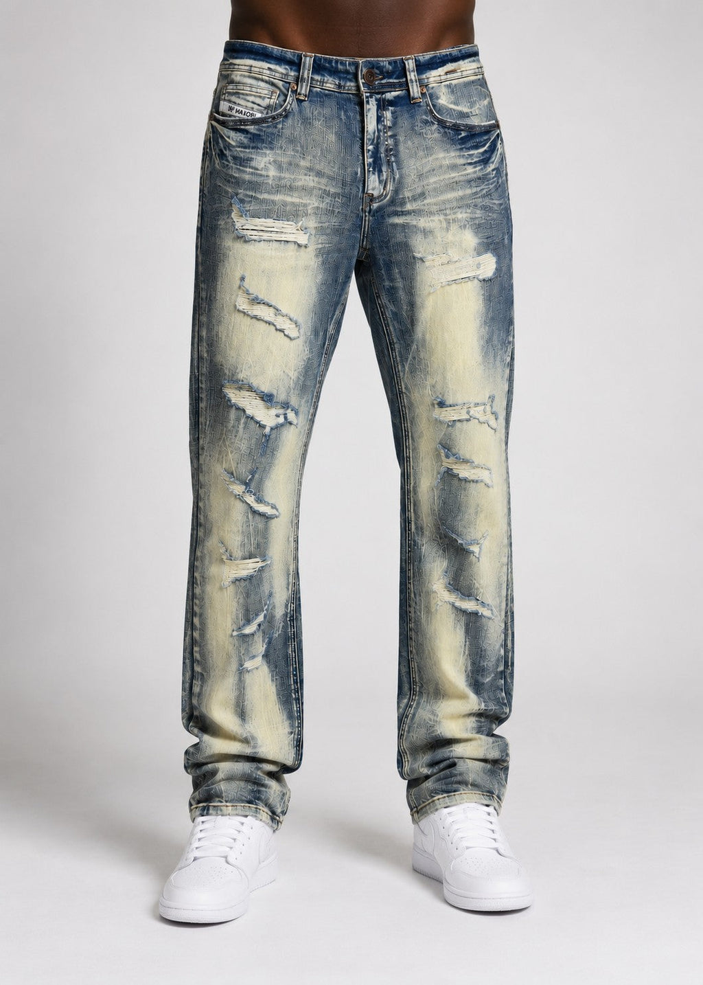 M1648 Sergio Straight Cut Jeans - Dirt