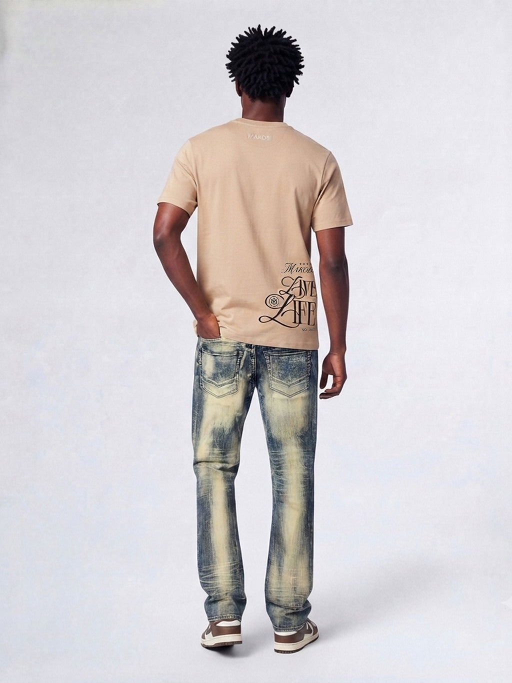 M1648 Sergio Straight Cut Jeans - Dirt