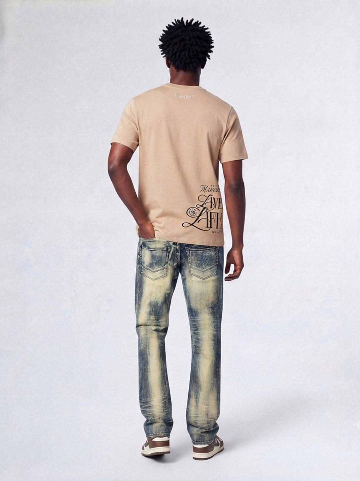 M1648 Sergio Straight Cut Jeans - Dirt