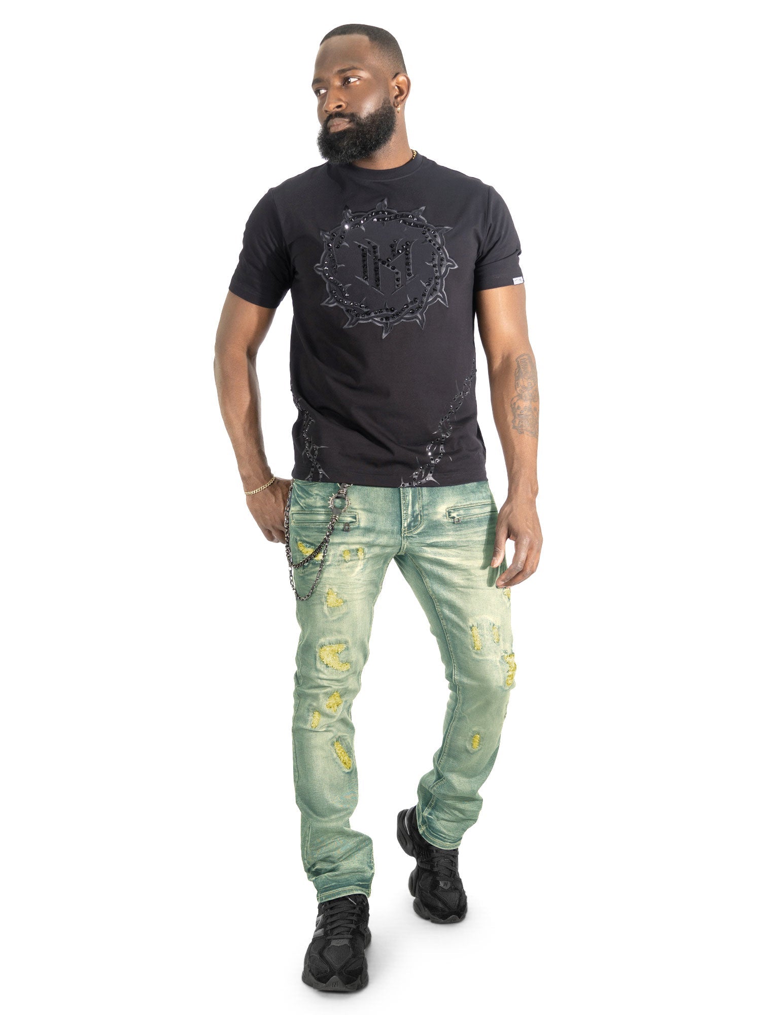 Jeans | M1763 Adorni Chain Pants - Dirt