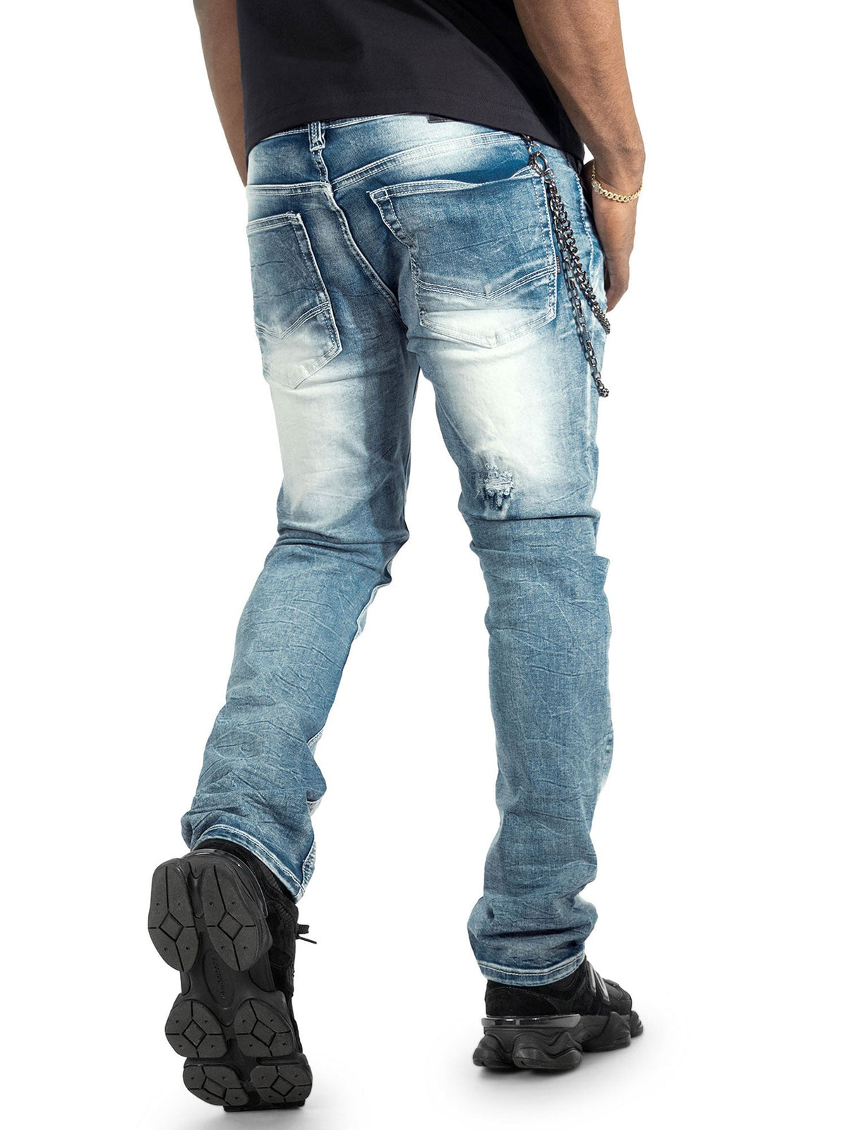 Jeans | M1763 Adorni Chain Pants - Light Wash