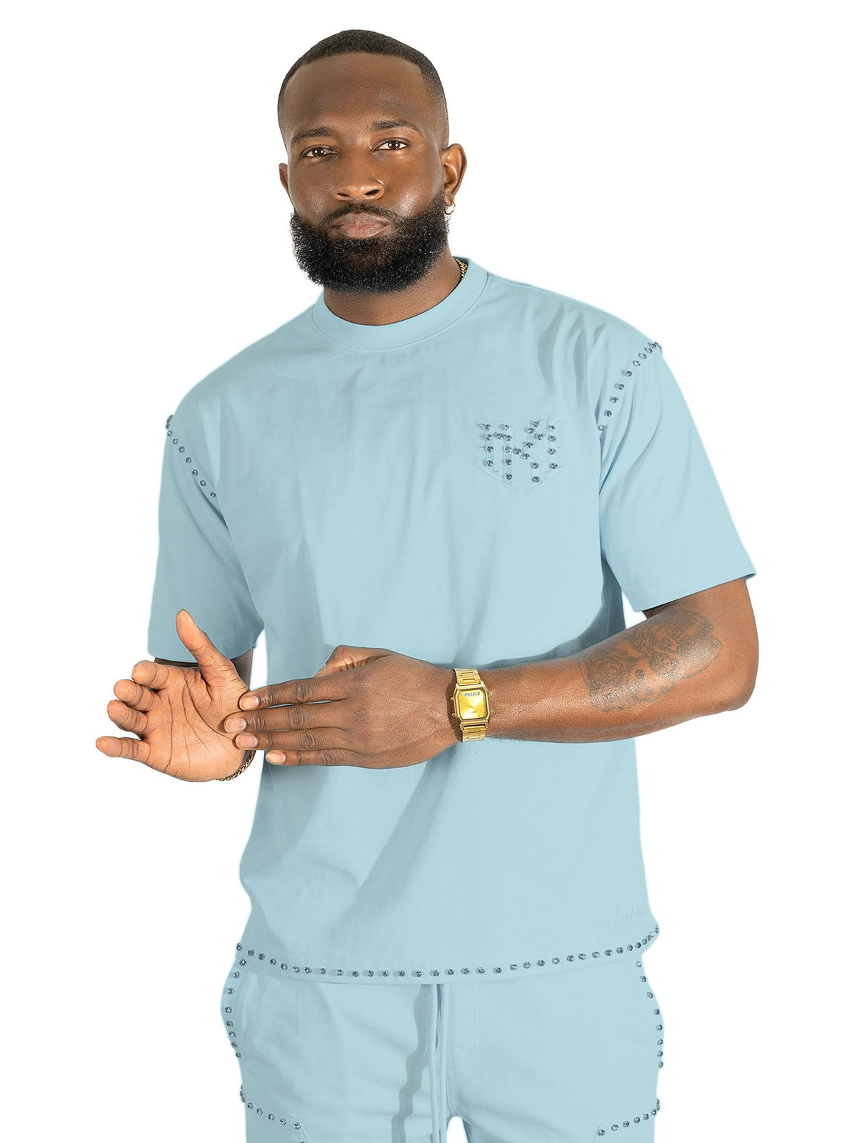 M183 Prada T-shirt  - Blue
