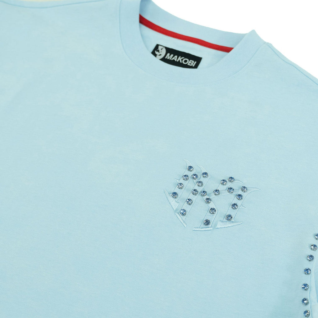 Set | M183 Prada Jersey Short Set - Blue