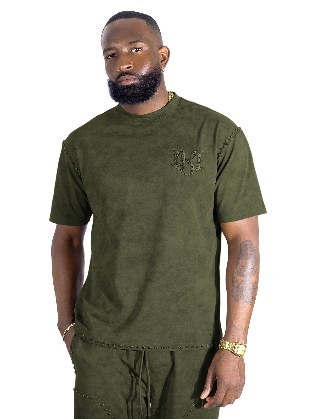 M183 Prada T-shirt  - Olive