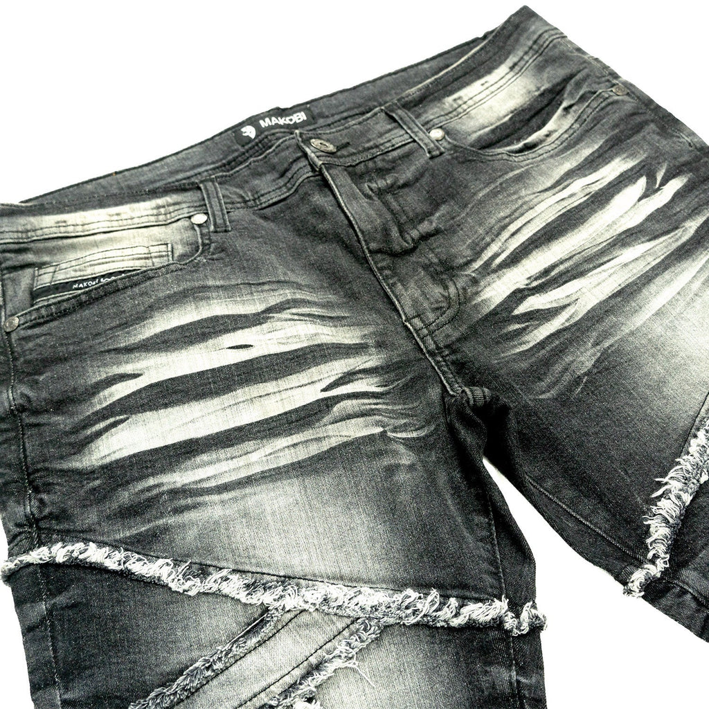 Pants | M1908 Veneta Stacked Jeans - Black