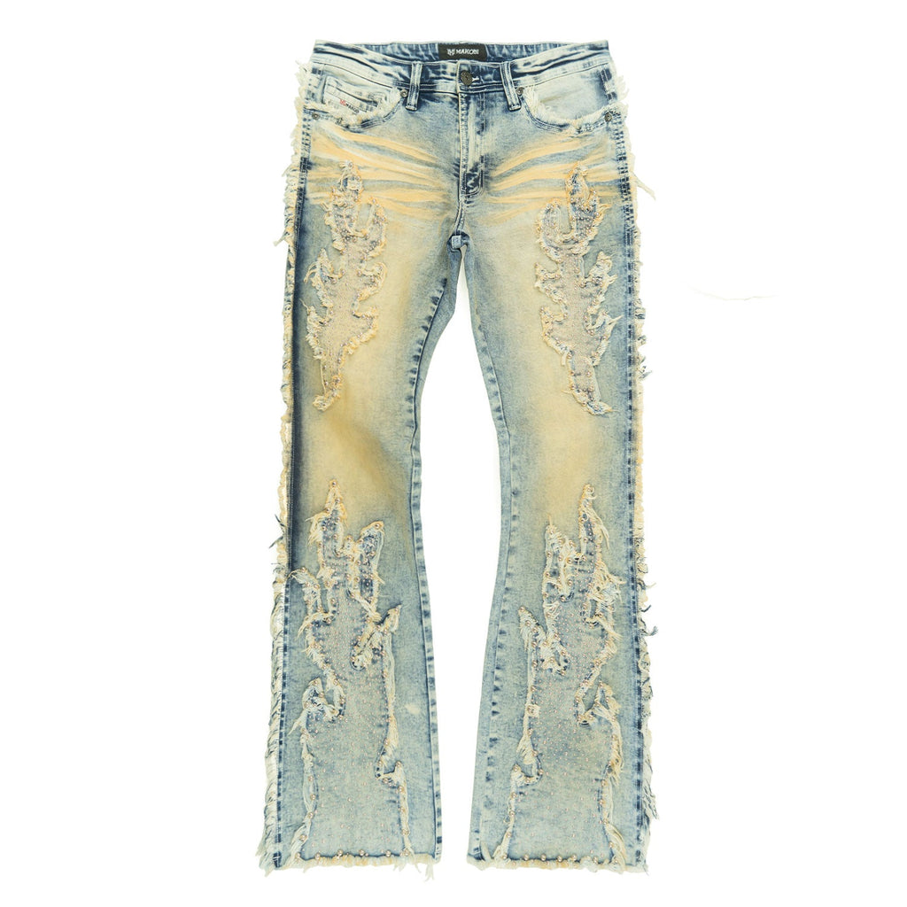 M1959 Tesoro Stacked Jeans - Blue