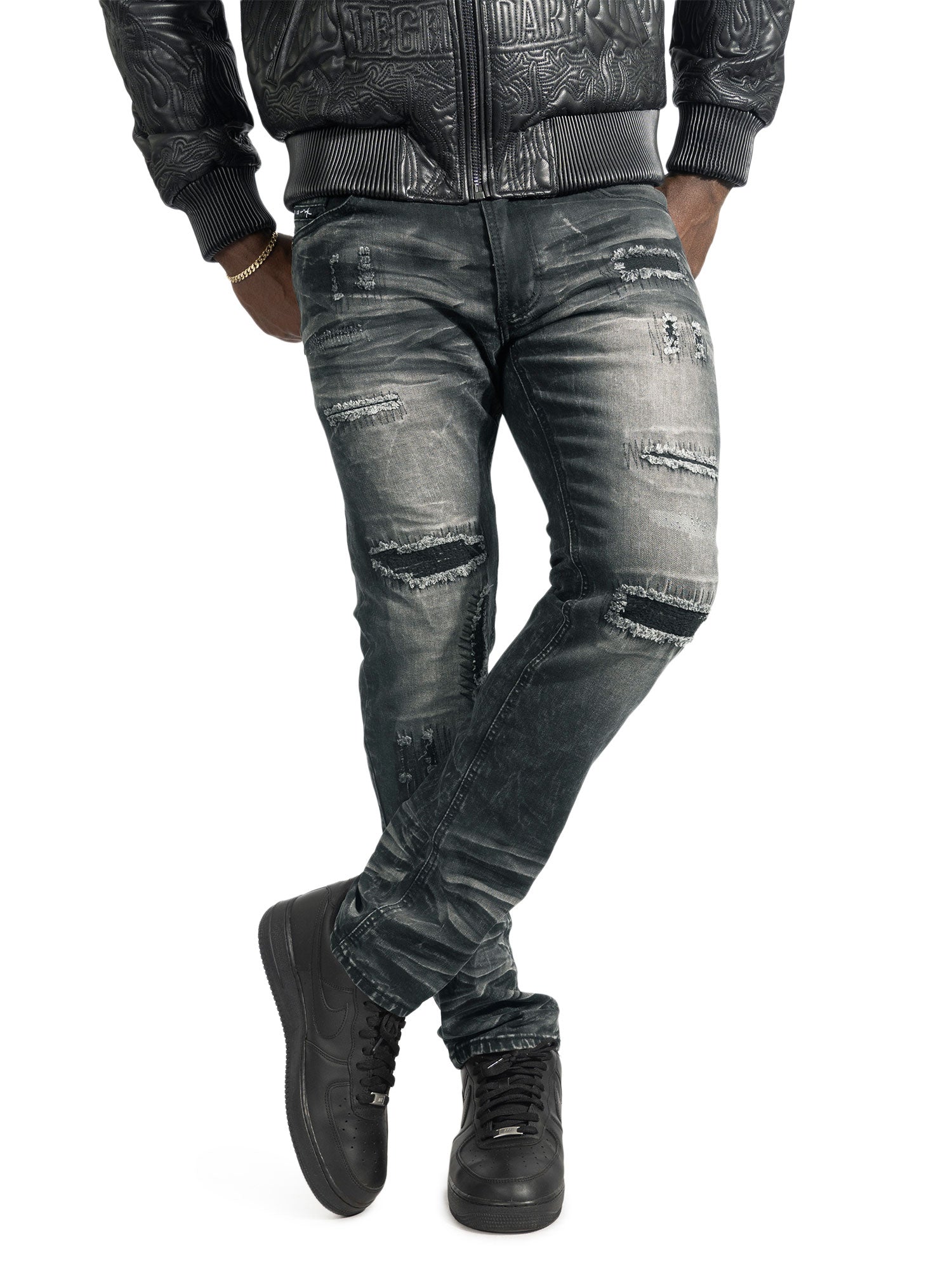 Pants | M1975 Lorenzo Jeans - Black Wash