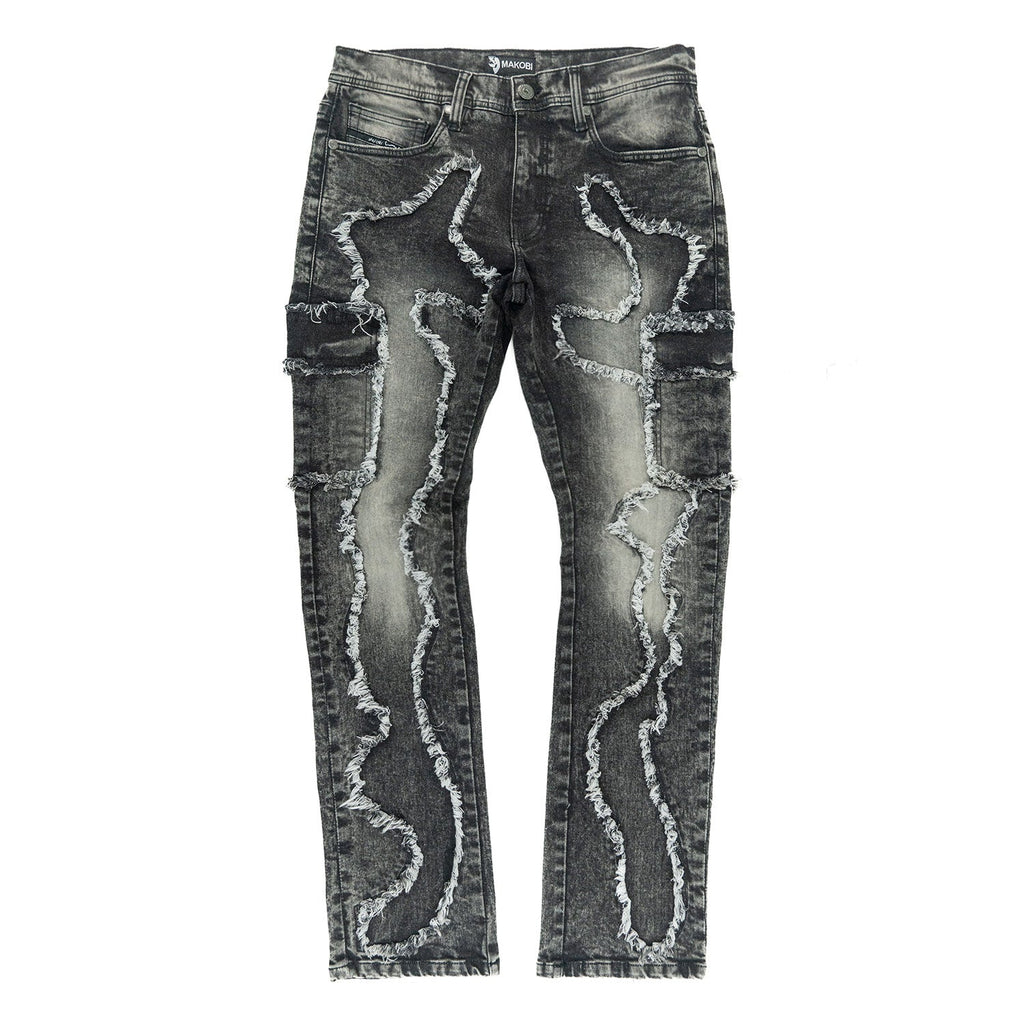 Jeans | M1977 Masino Cargo Pants - Black Wash