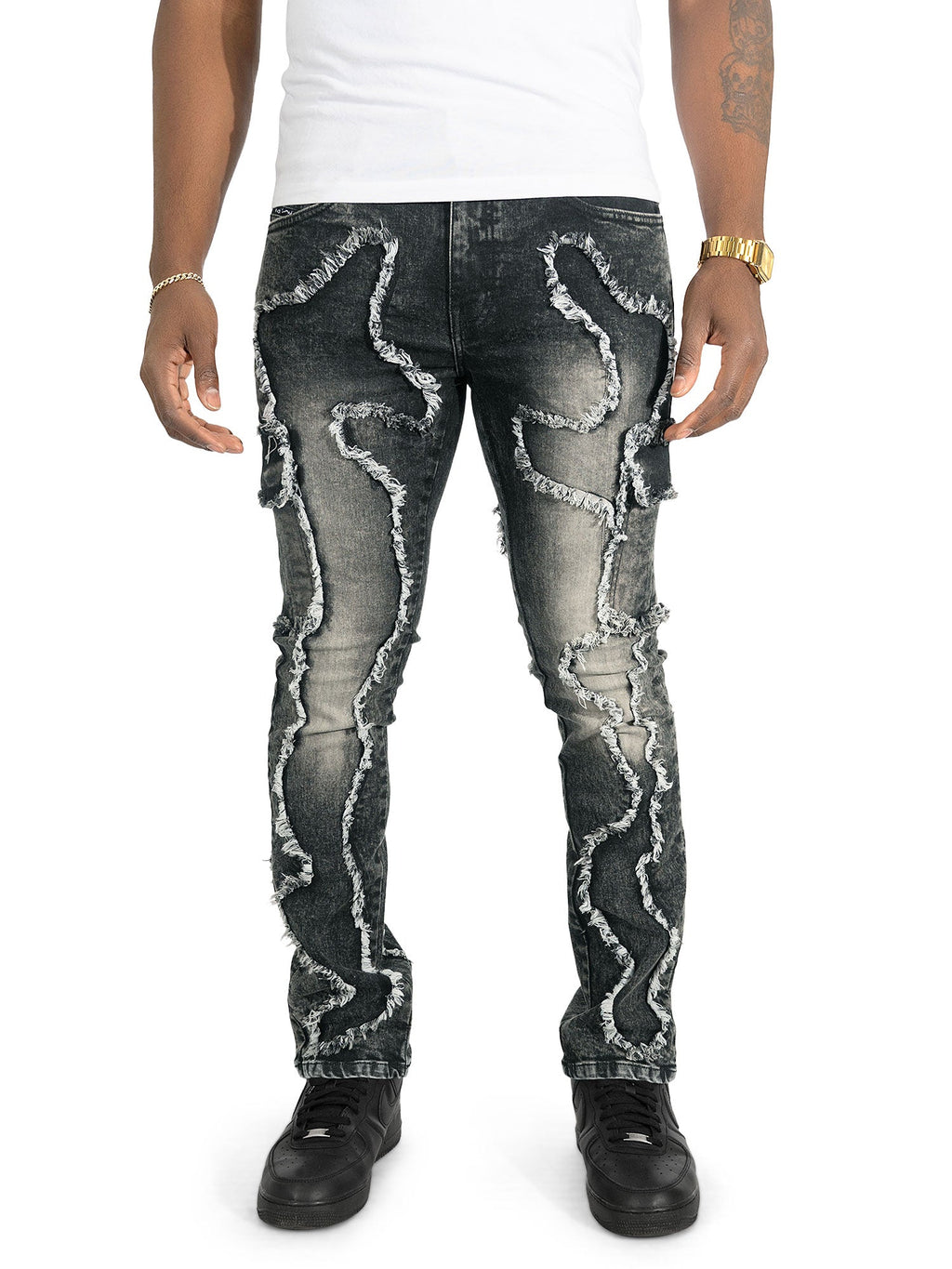 Jeans | M1977 Masino Cargo Pants - Black Wash