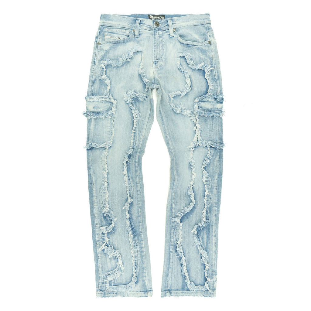 Jeans | M1977 Masino Cargo Pants - Light Wash