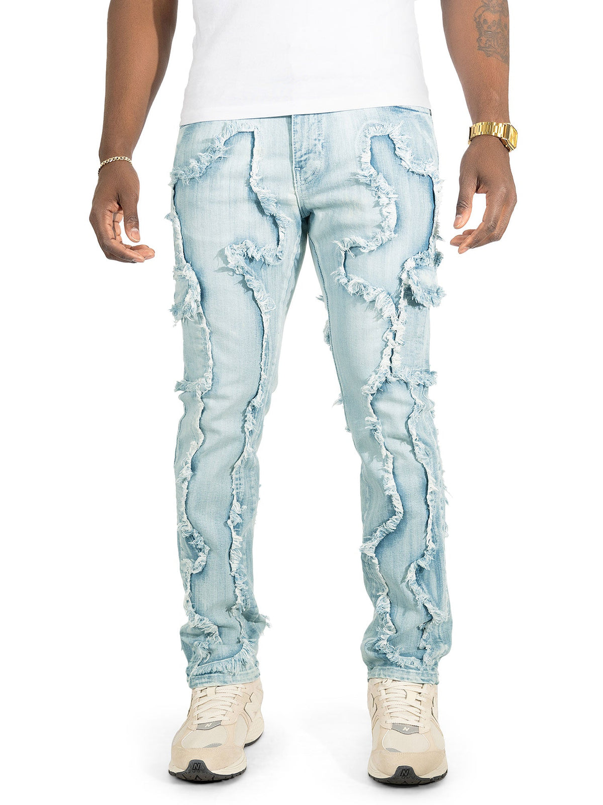 Jeans | M1977 Masino Cargo Pants - Light Wash