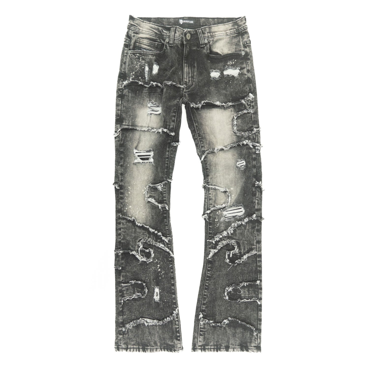 Stacked Pants |M1984 Pastoni Jeans -  Black Wash