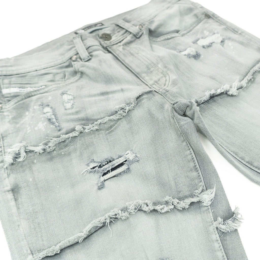 Stacked Pants |M1984 Pastoni Jeans - Gray
