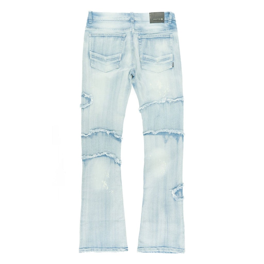 Stacked Pants |M1984 Pastoni Jeans -  Light Wash