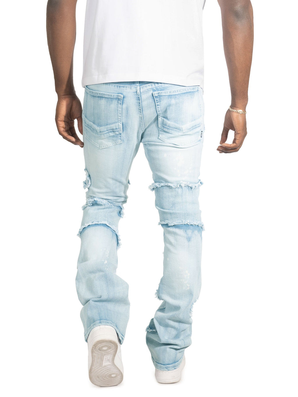 Stacked Pants |M1984 Pastoni Jeans -  Light Wash