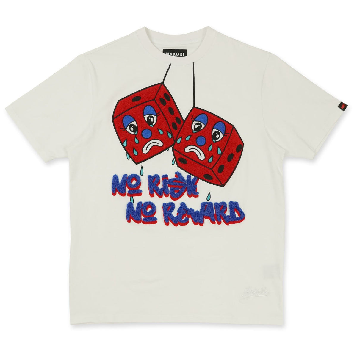 M264 No Risk No reward Tee- White