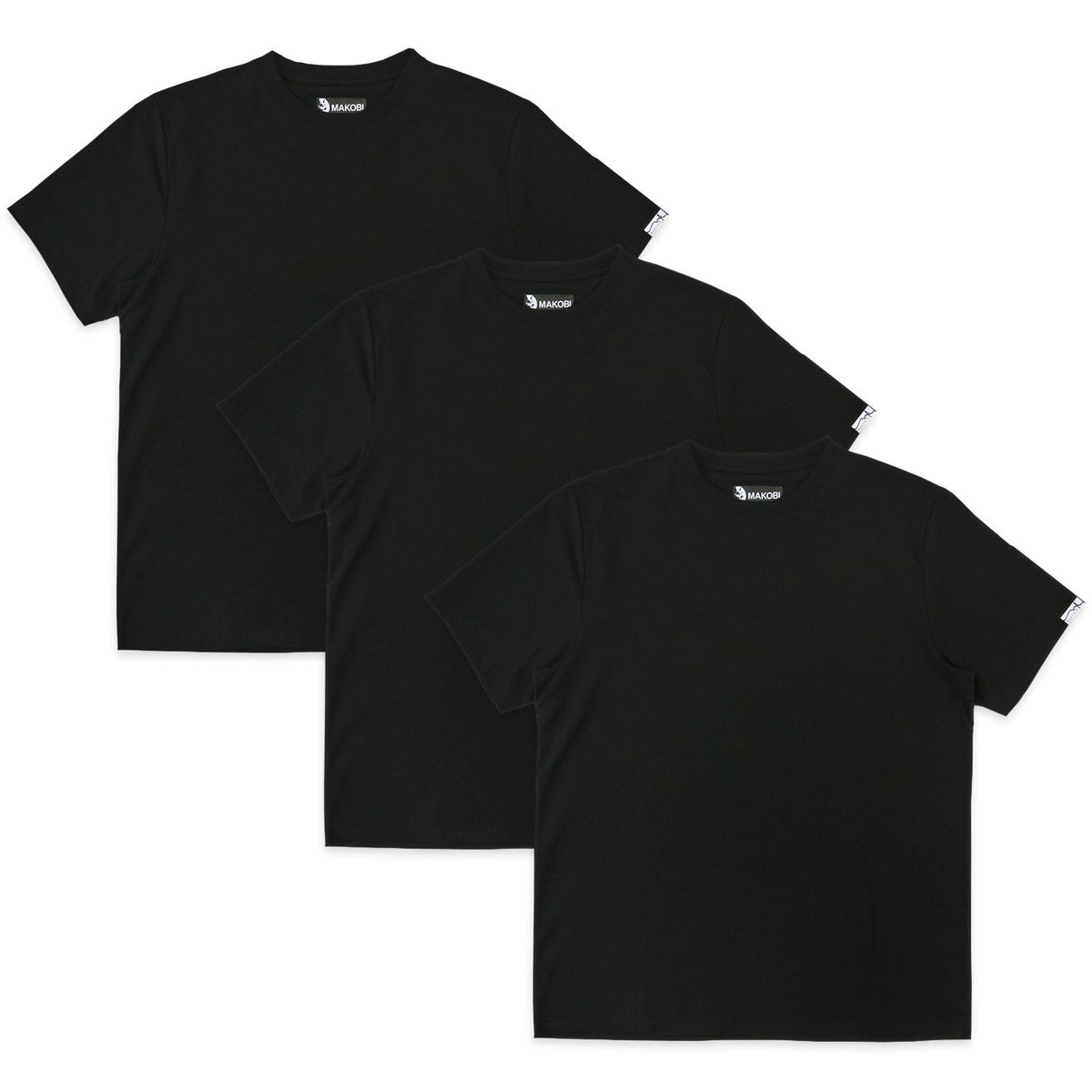 Makobi Essentials Bundle of 3, Black, pack shot