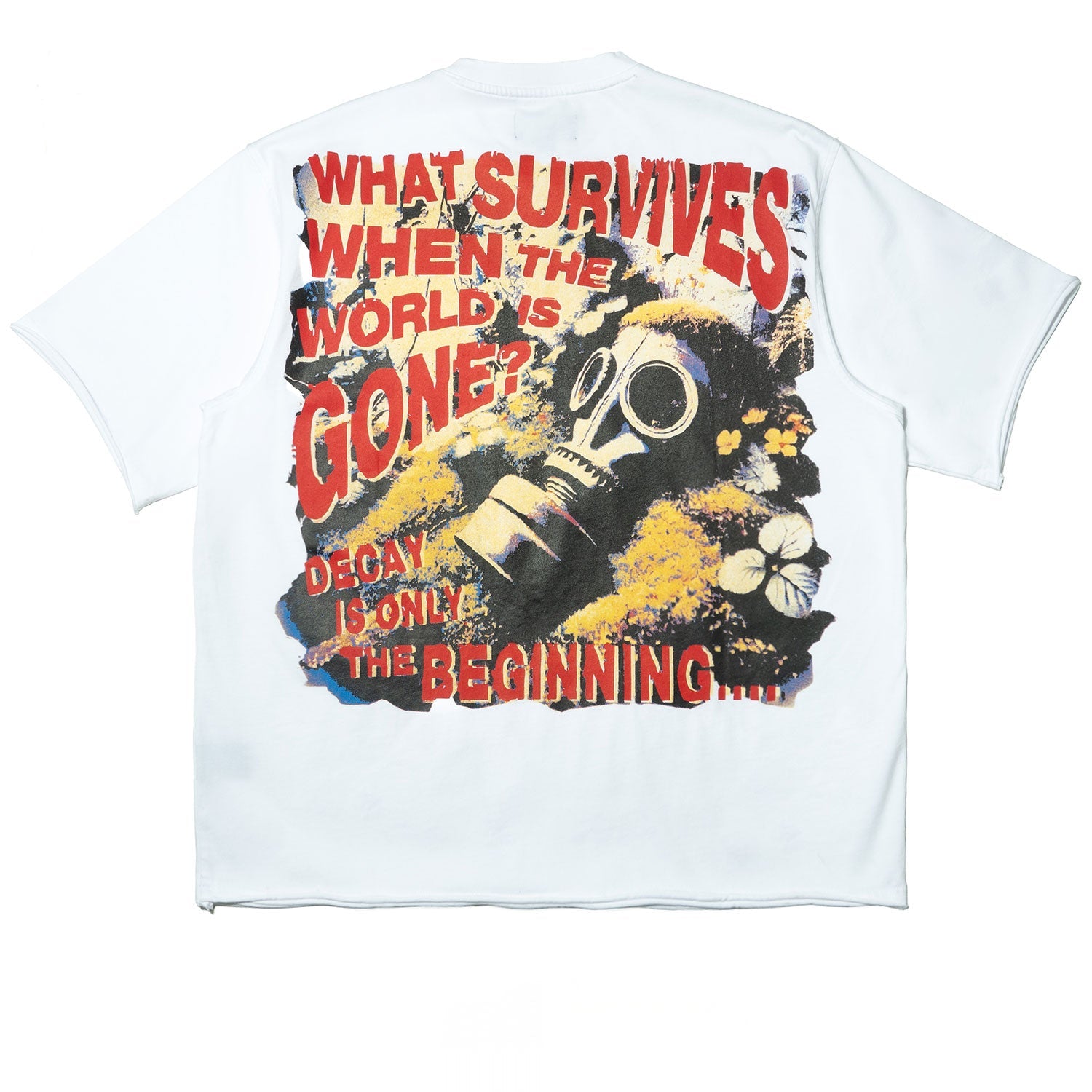 M318 Chaos Oversized T-shirt - White