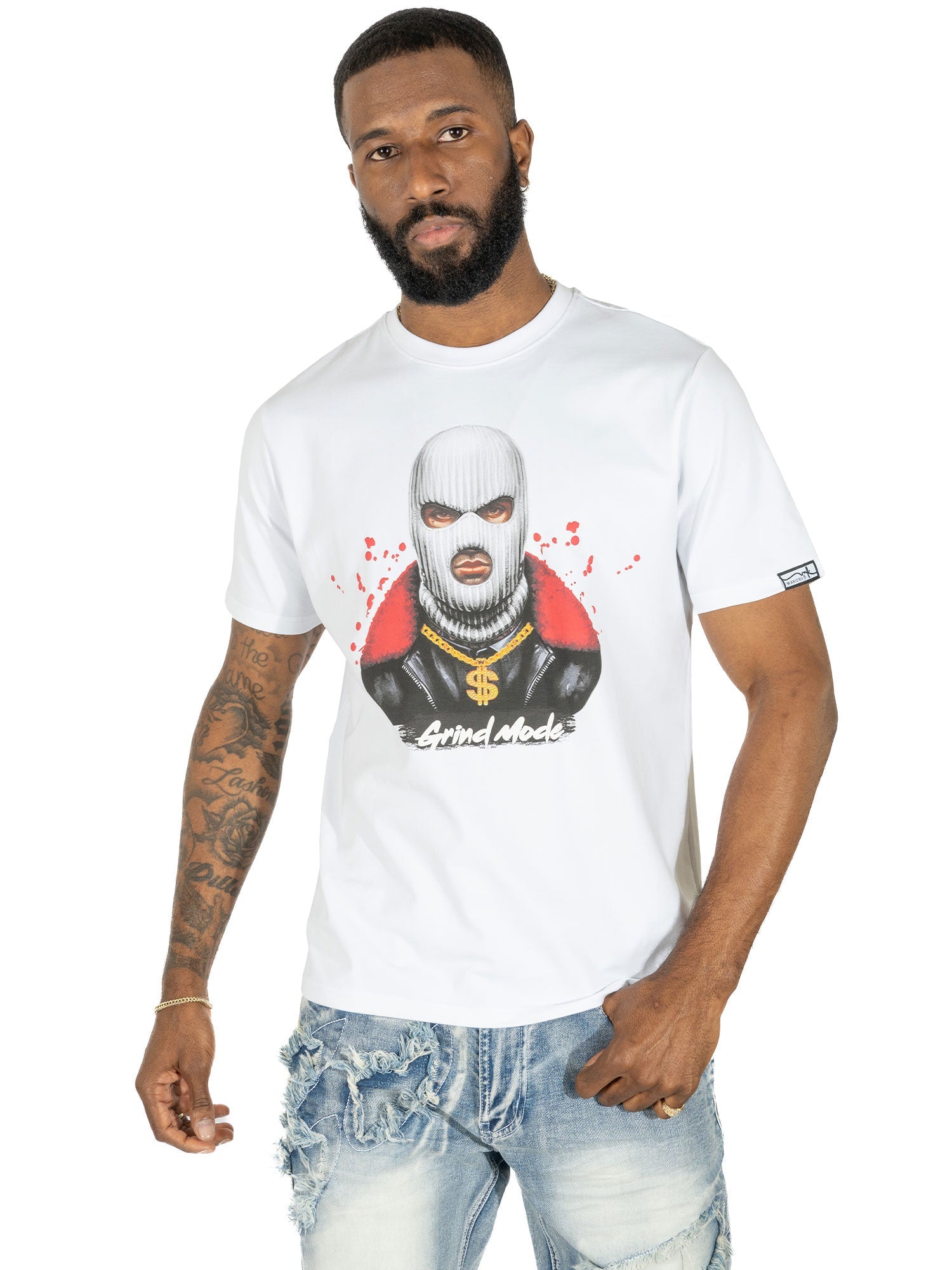 M332 Grind Mode Tee - White