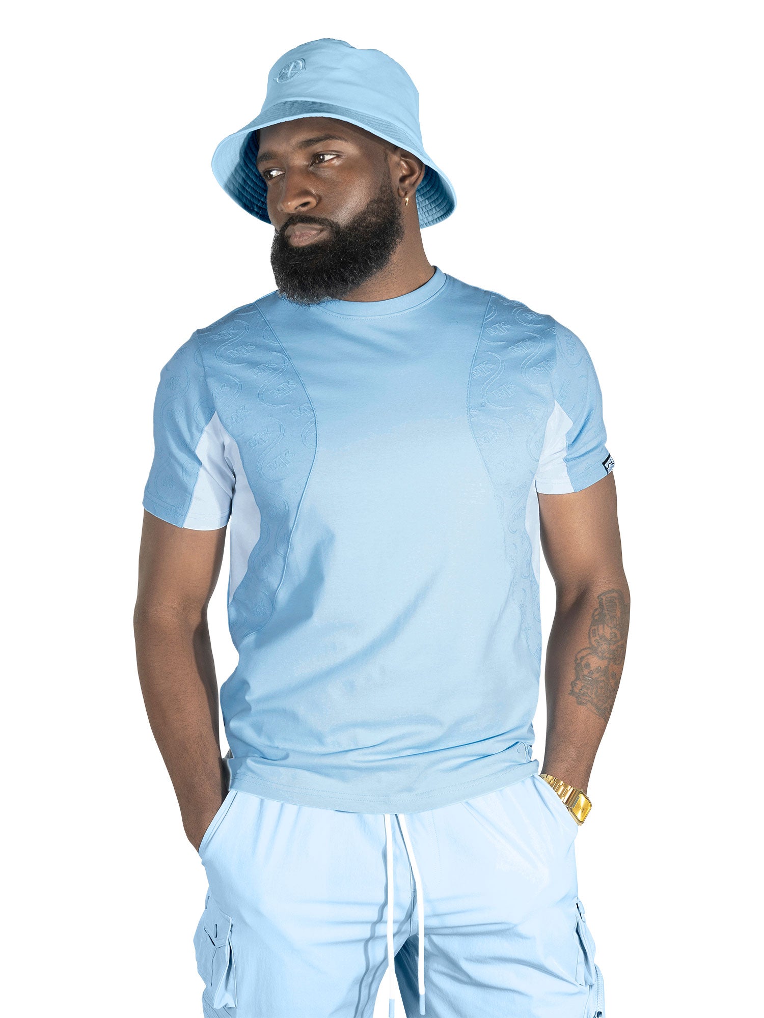 M343 Amato Tee - Blue