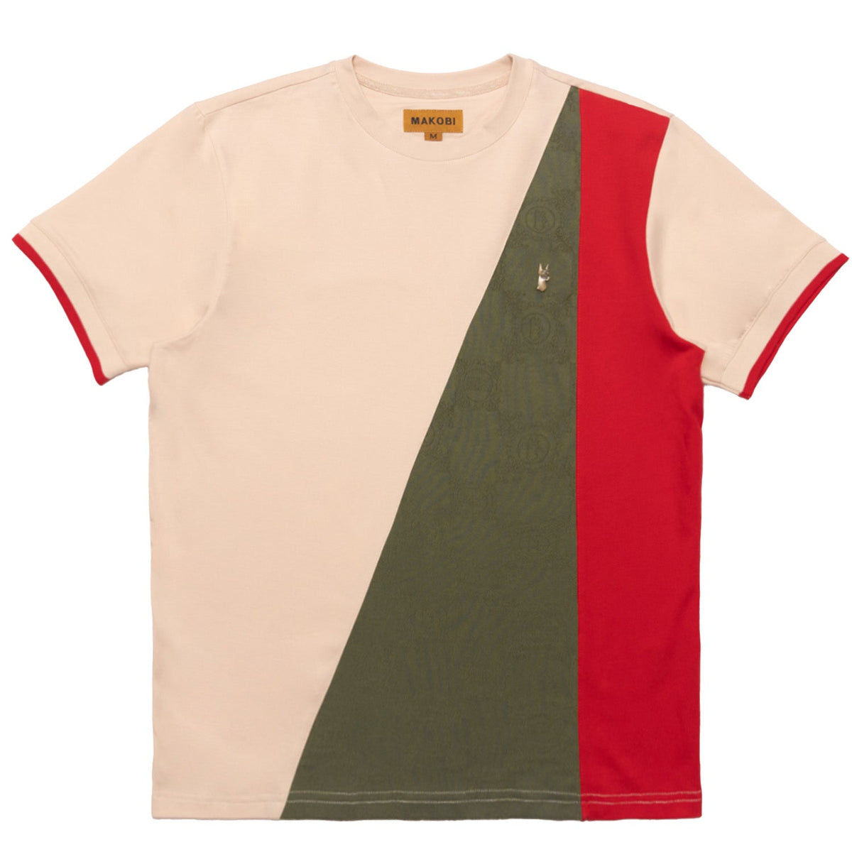 Makobi Benini Tee, Oat, product back