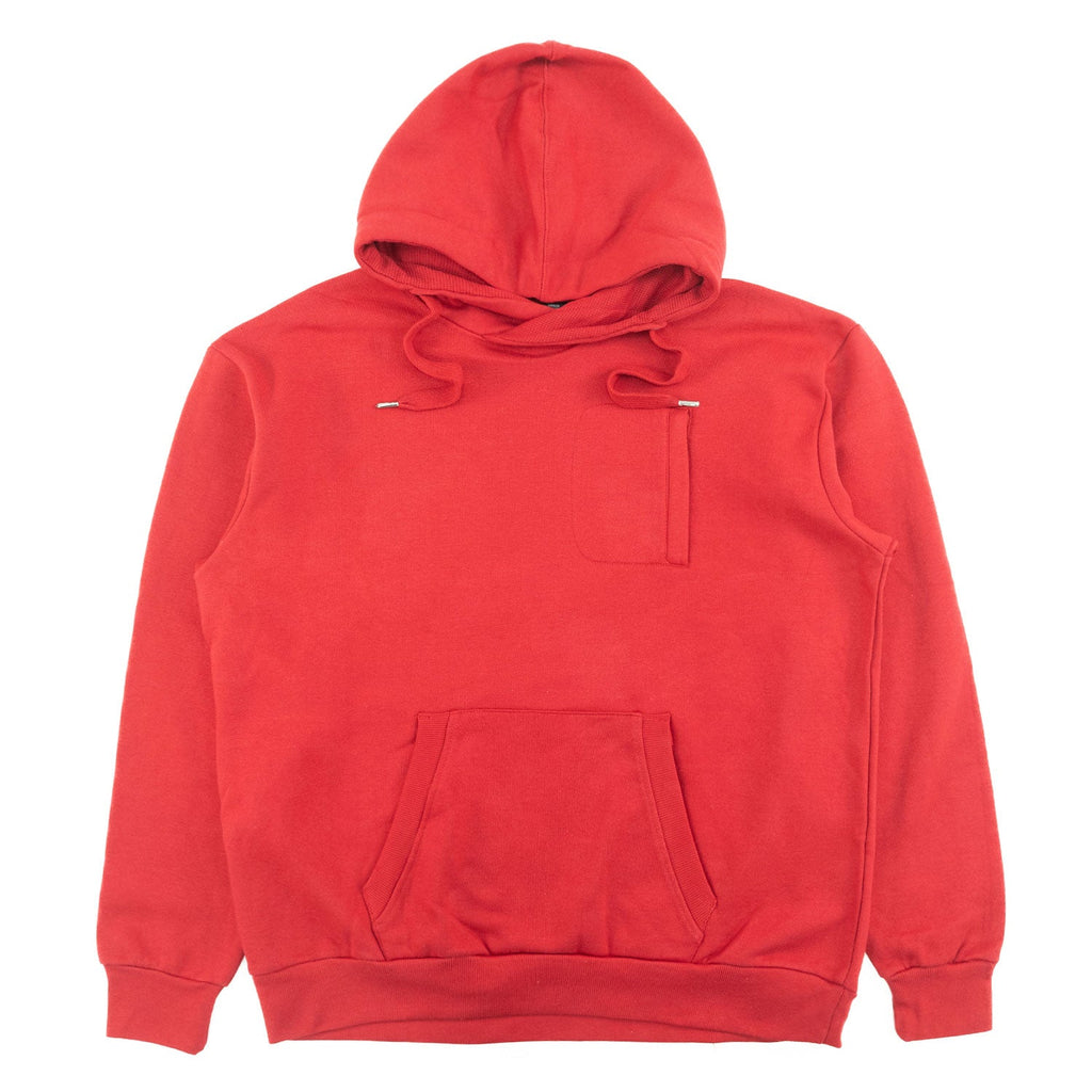 3525 "The Solid" Fleece Pull-Over hoodie - Red