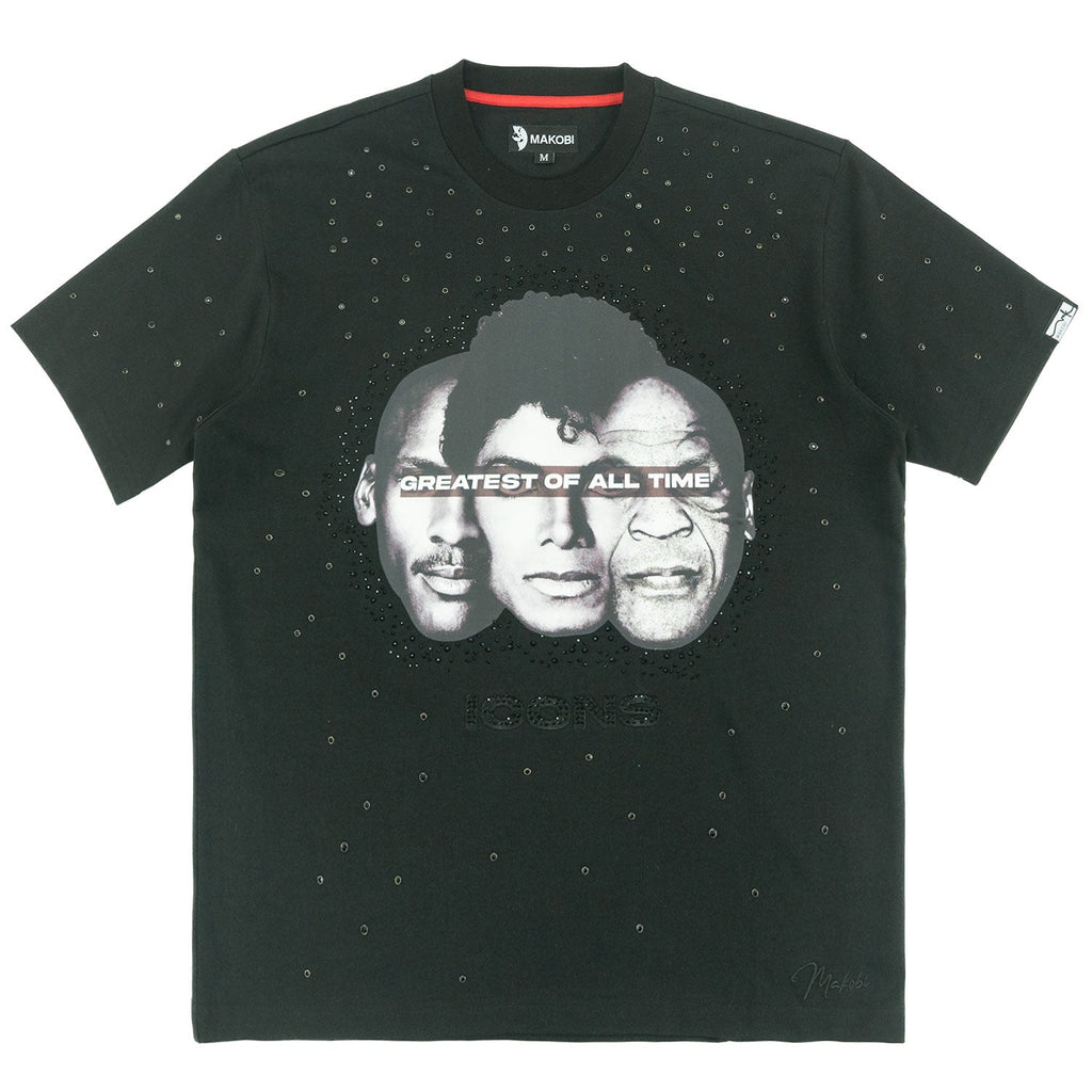 Jersey Shirt| M353 Icons Tee - Black