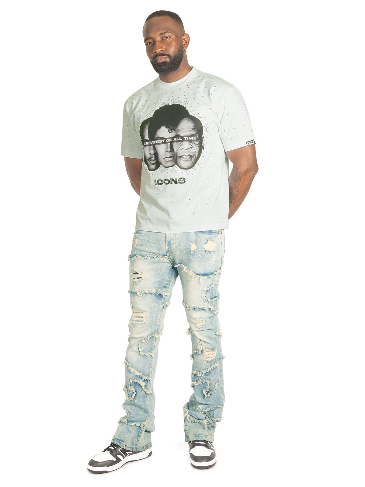 Jersey Shirt| M353 Icons Tee - White