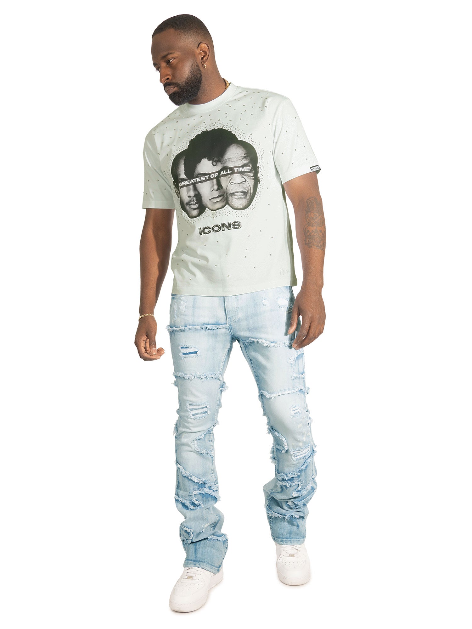 Jersey Shirt| M353 Icons Tee - White