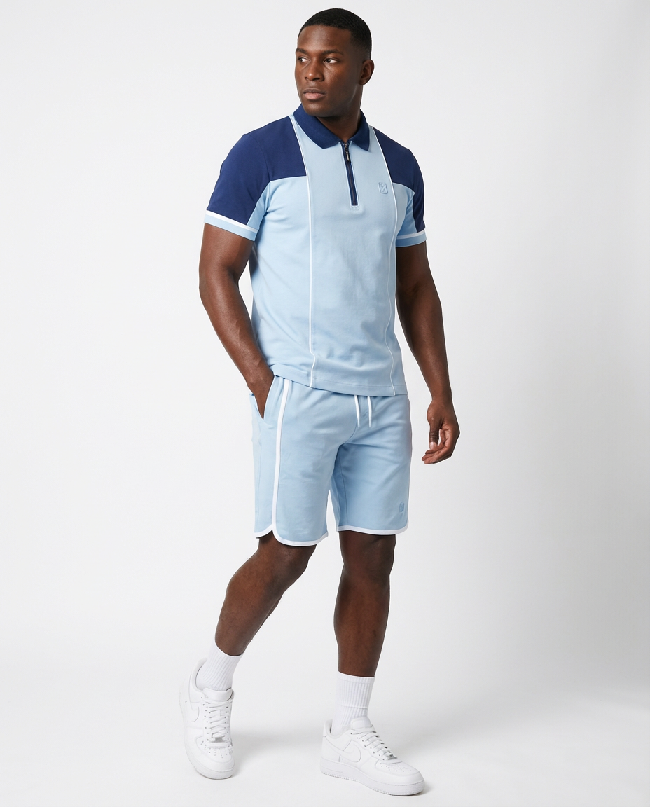 M364 Lorini Polo Shirt - Blue