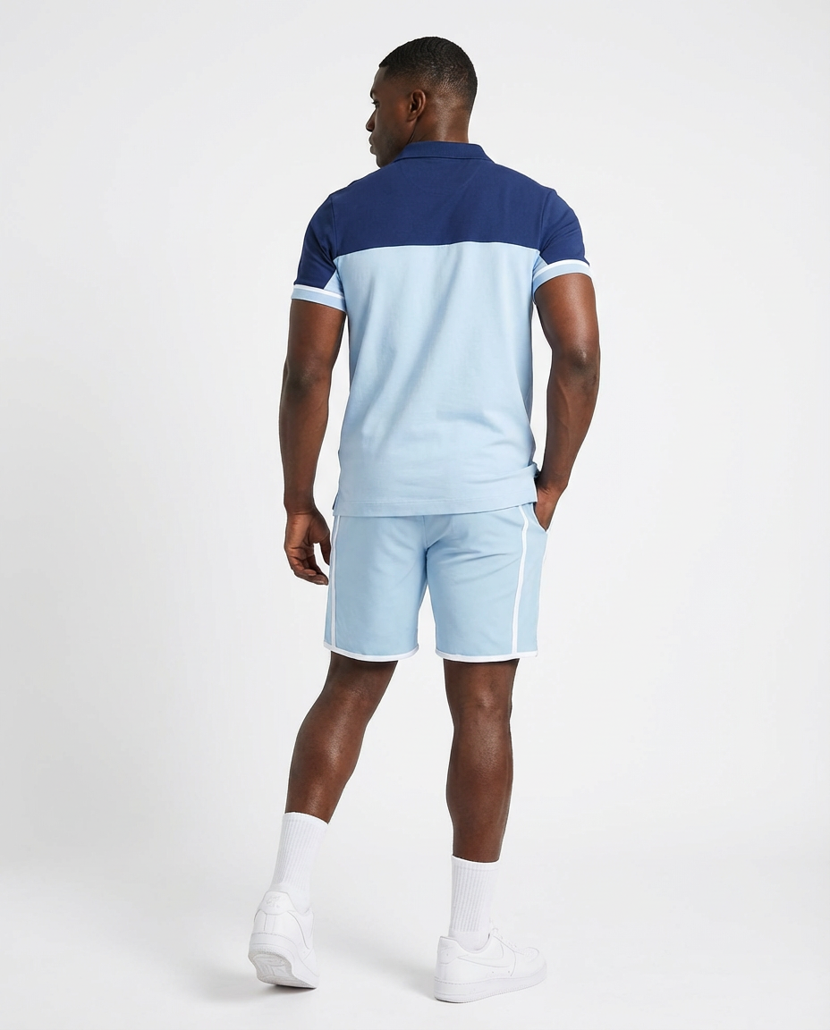 M364 Lorini Polo Shirt - Blue