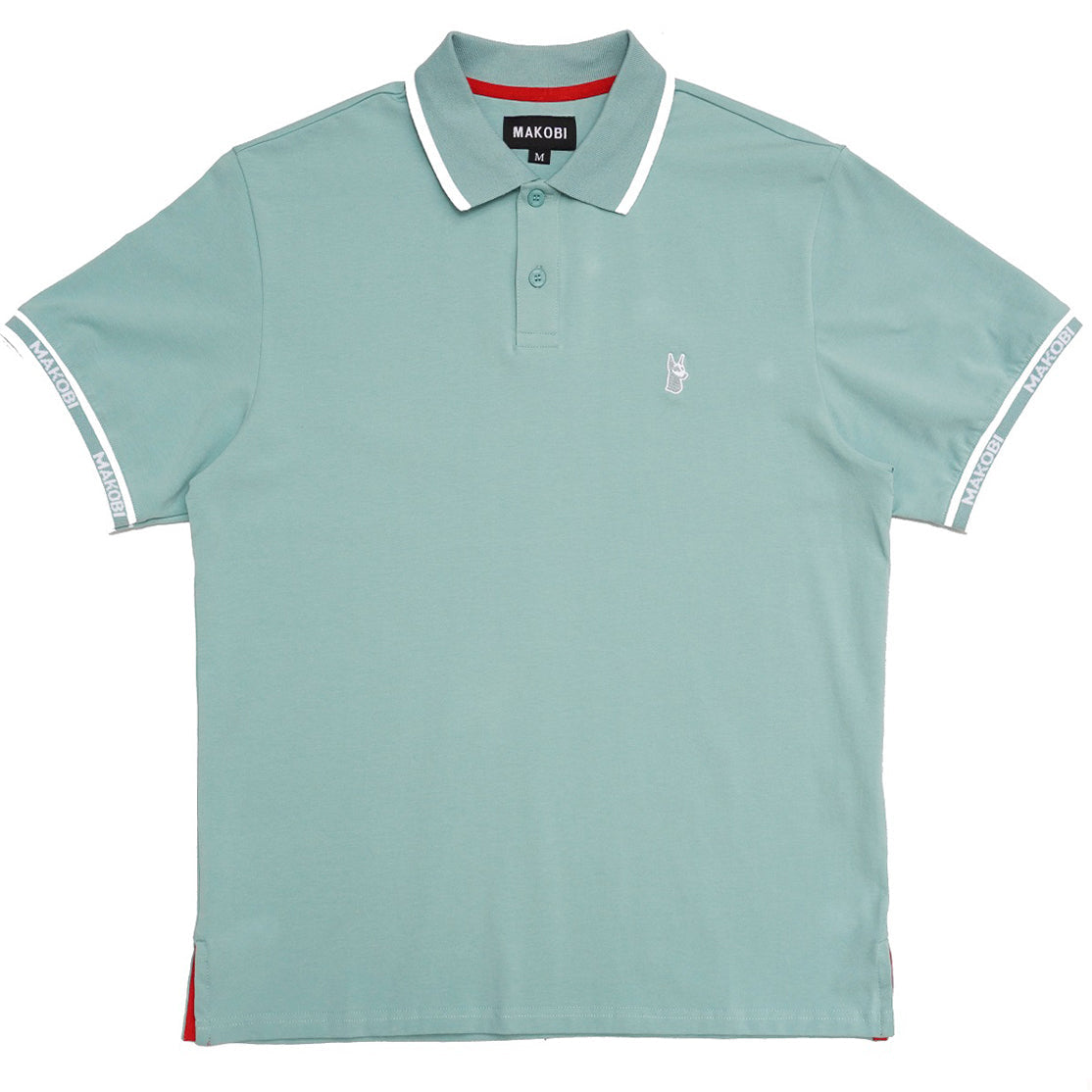 Makobi Essential Polo Shirt, Mint, product front