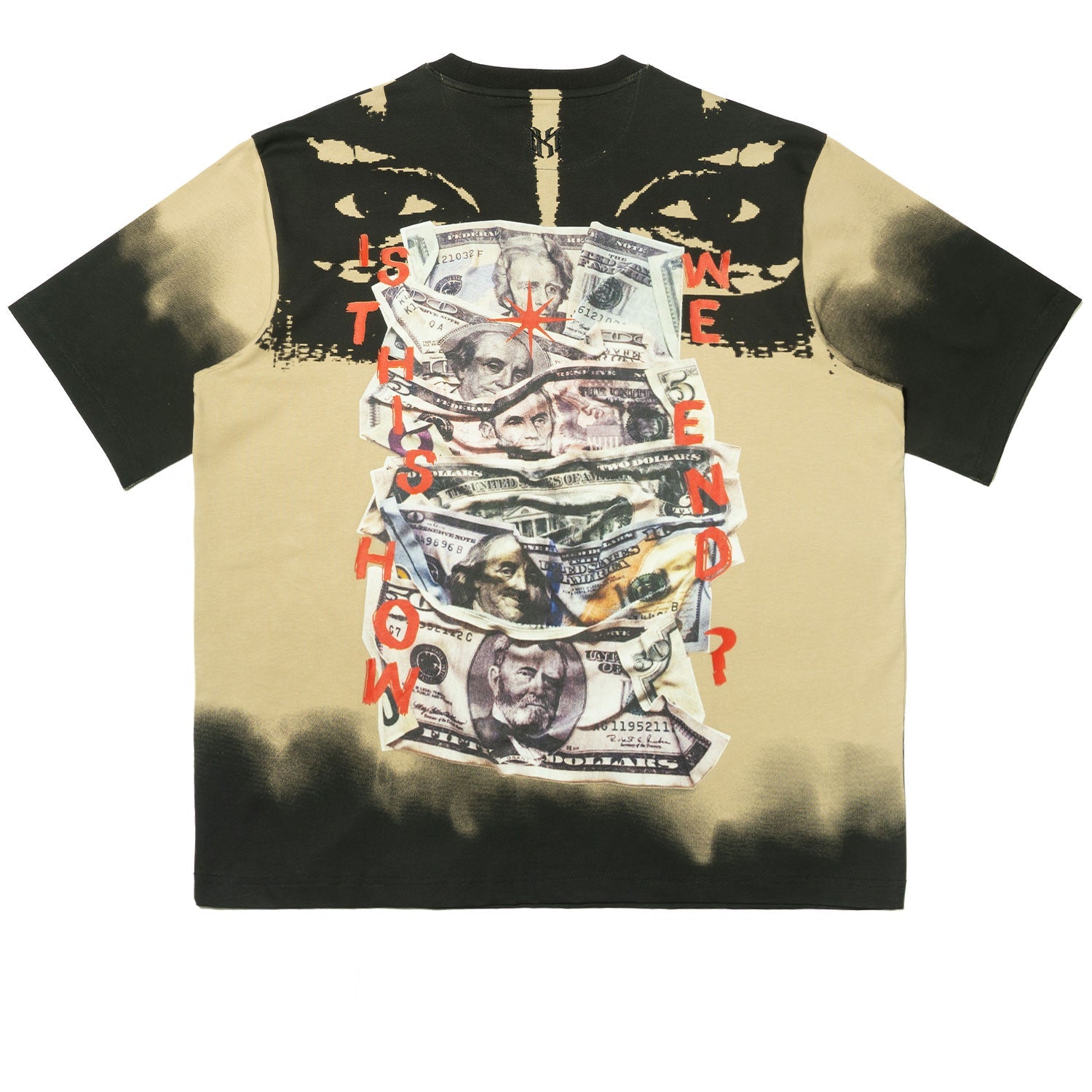 M369 Good Luck Money Tee - Khaki