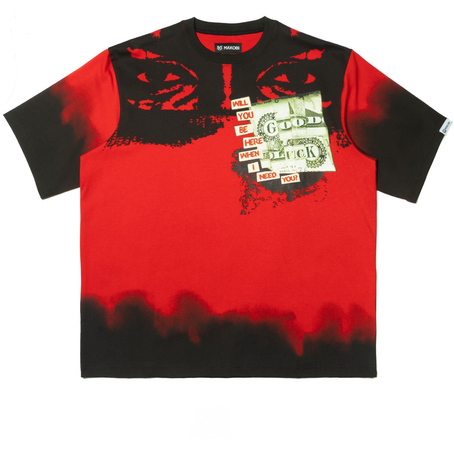 M369 Good Luck Money Tee - Red