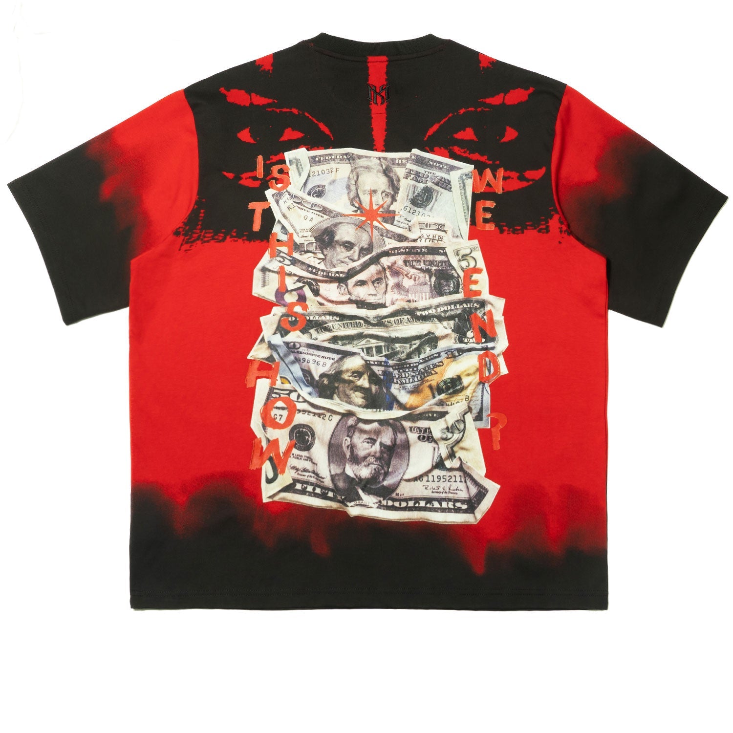 M369 Good Luck Money Tee - Red