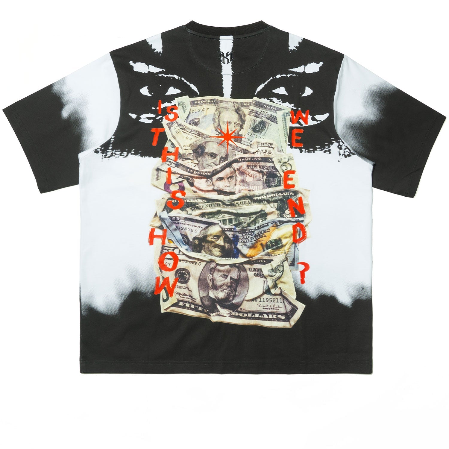 M369 Good Luck Money Tee - White