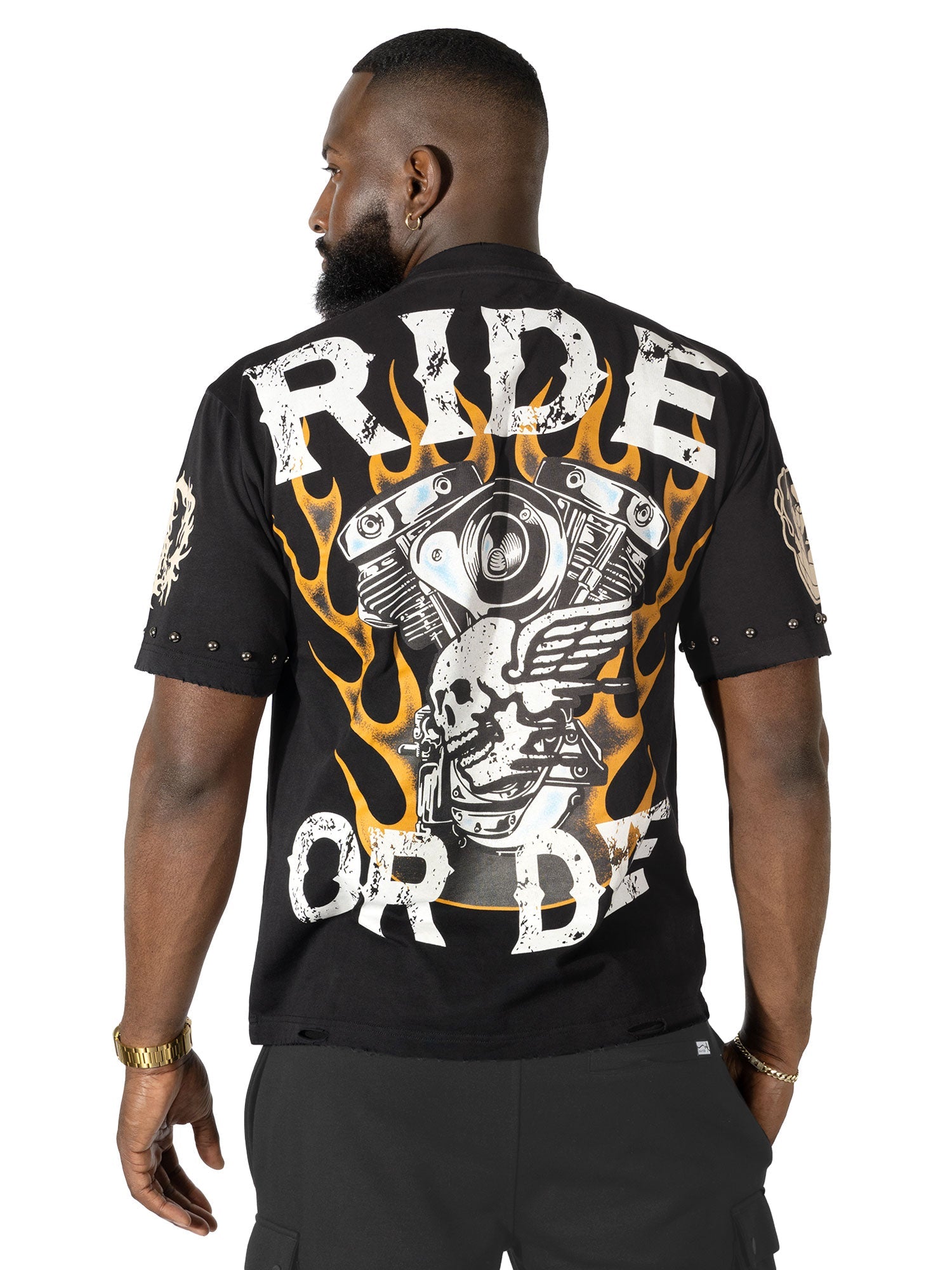 M382 Live Fast T-shirt - Black