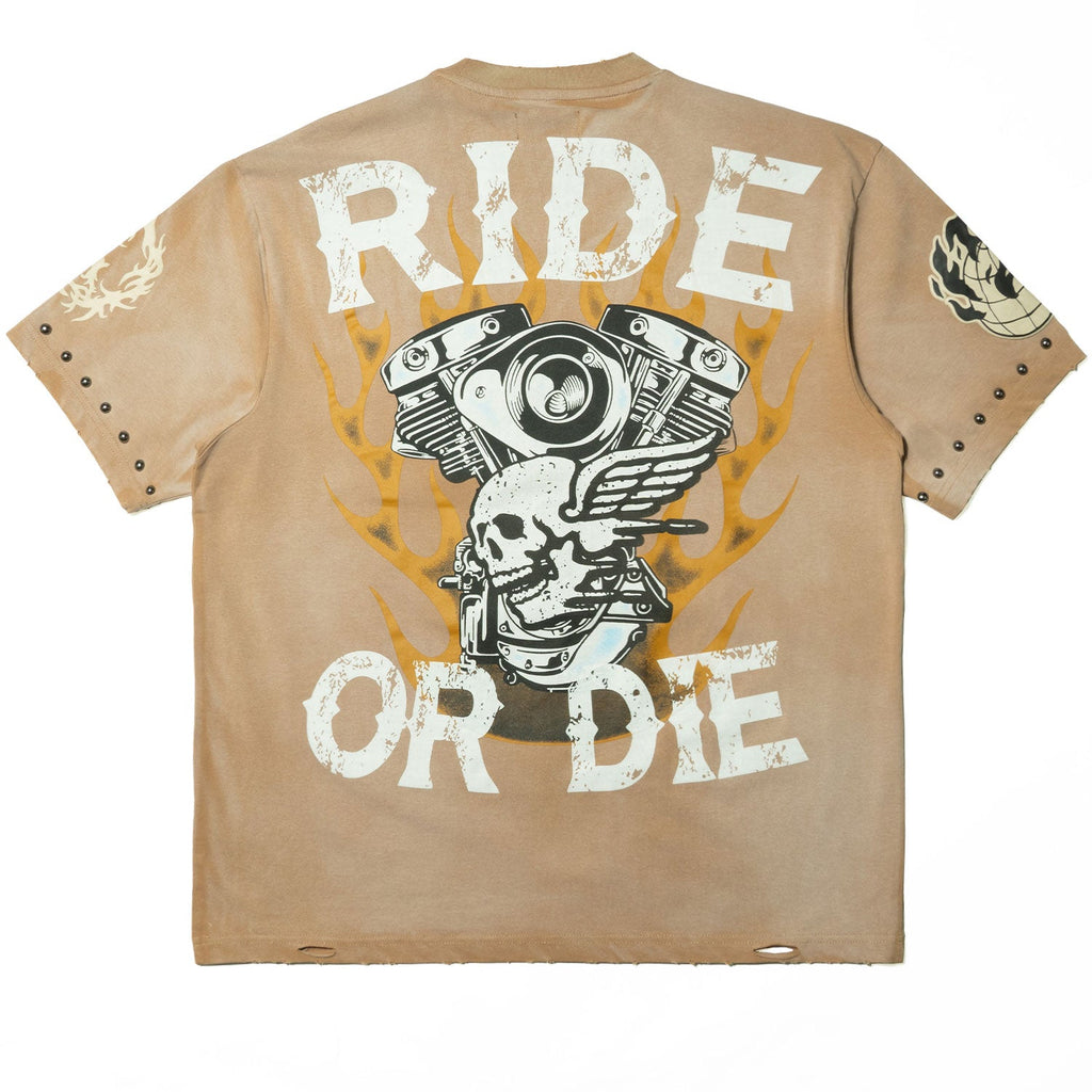 M382 Live Fast T-shirt - Mocha