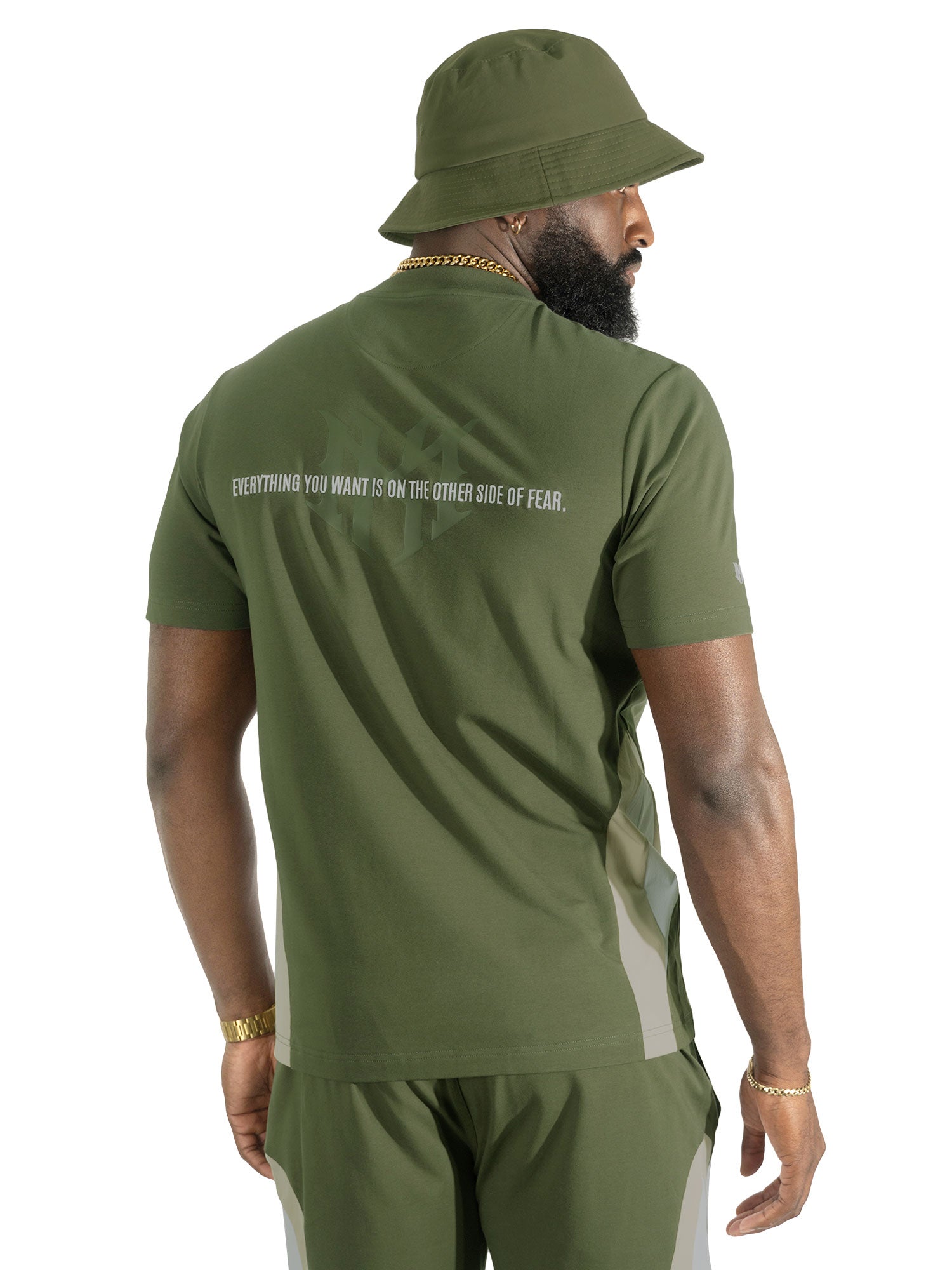 M398 Leone Short Set - Olive
