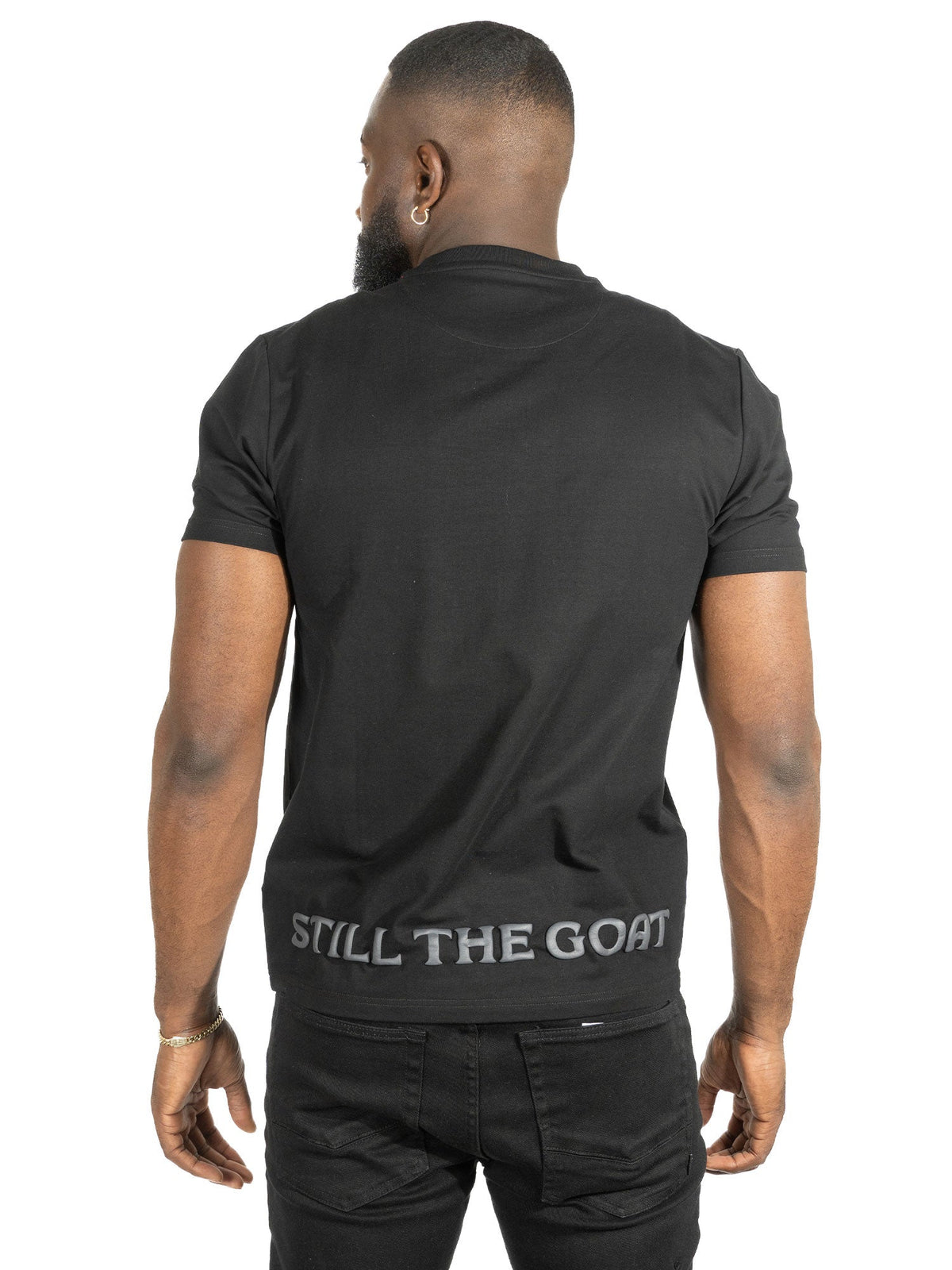 Makobi Notaro Goat Tee, Black, product back