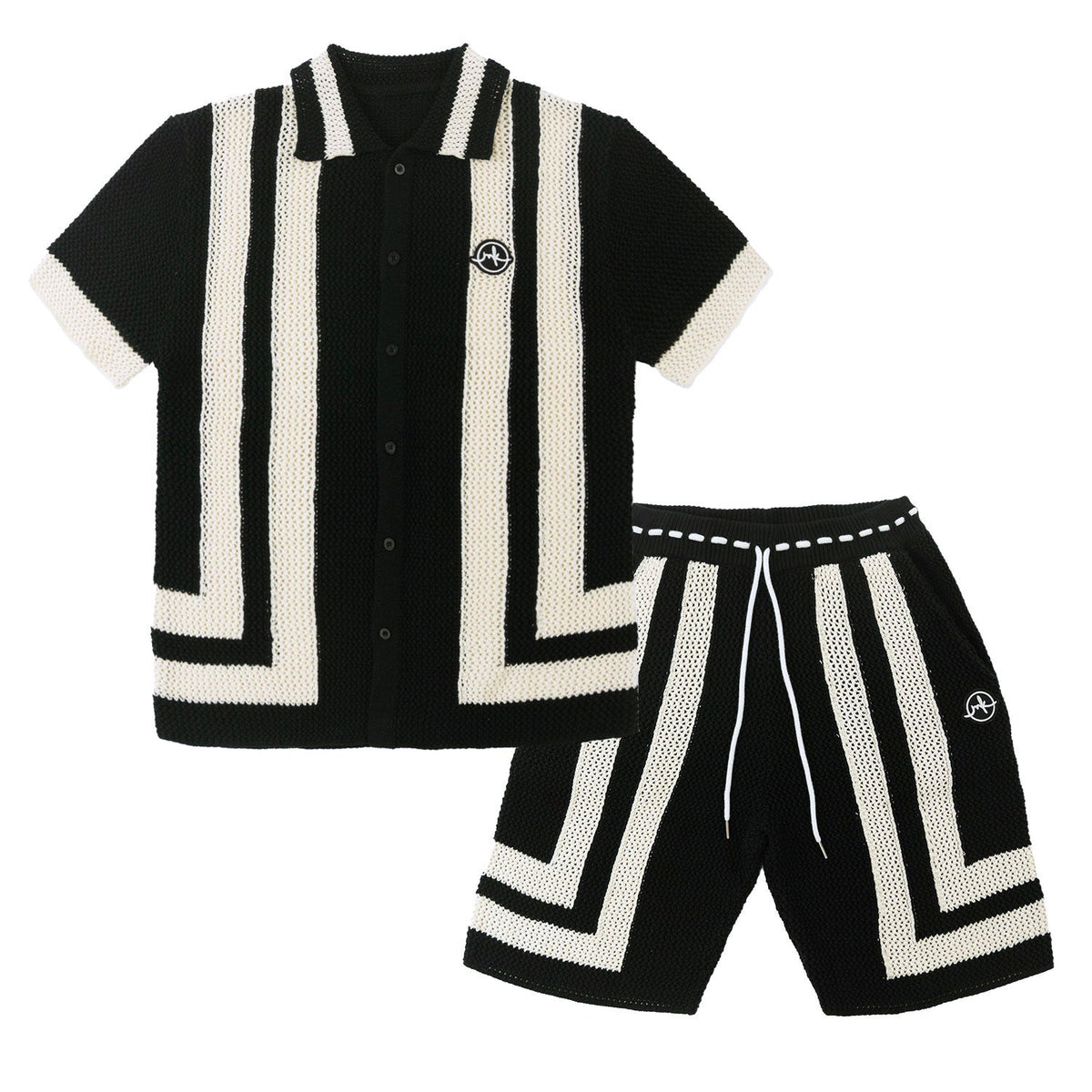 Makobi Prato Crochet Set, Black, product detail