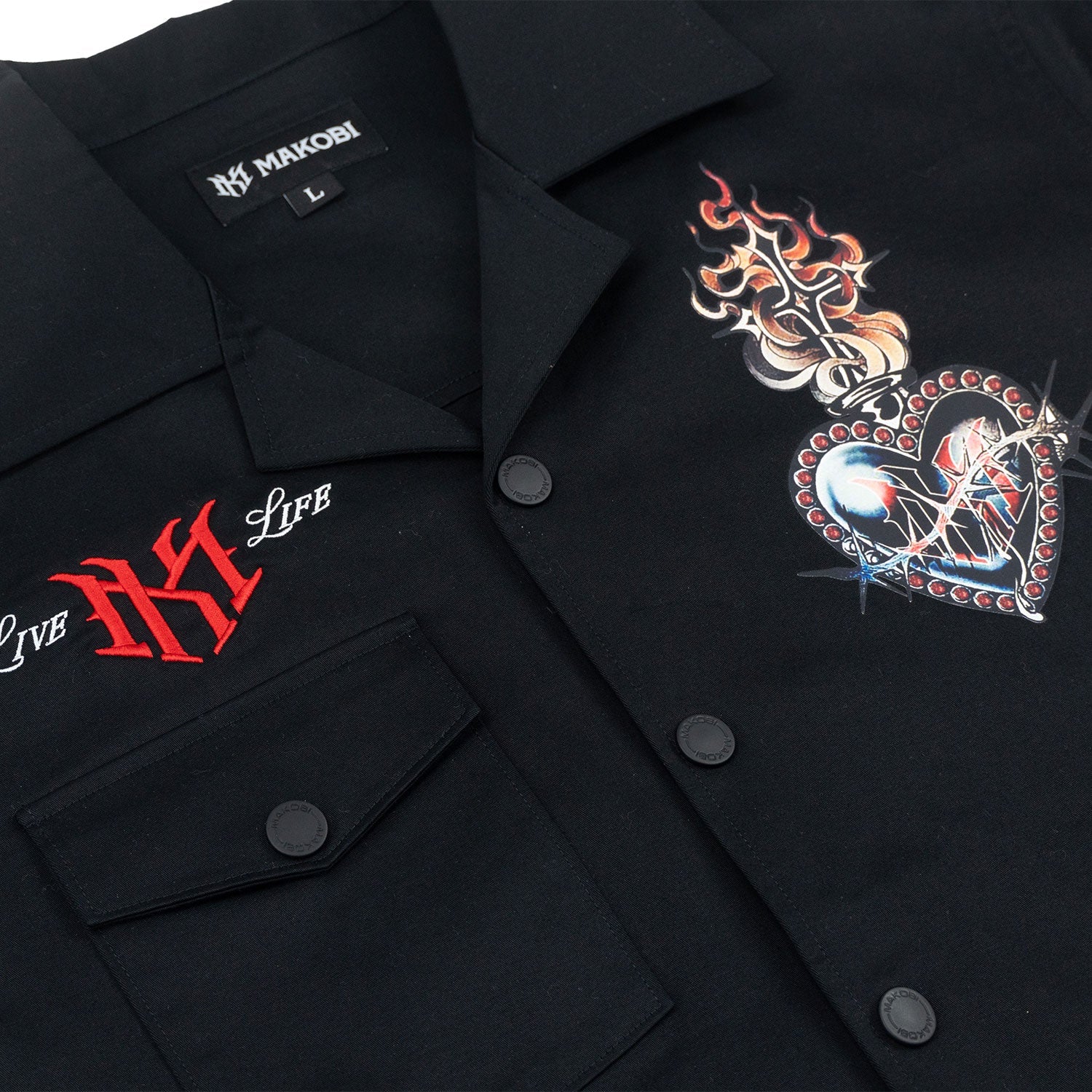 Set | M414 Vivere Twill Short Set - Black