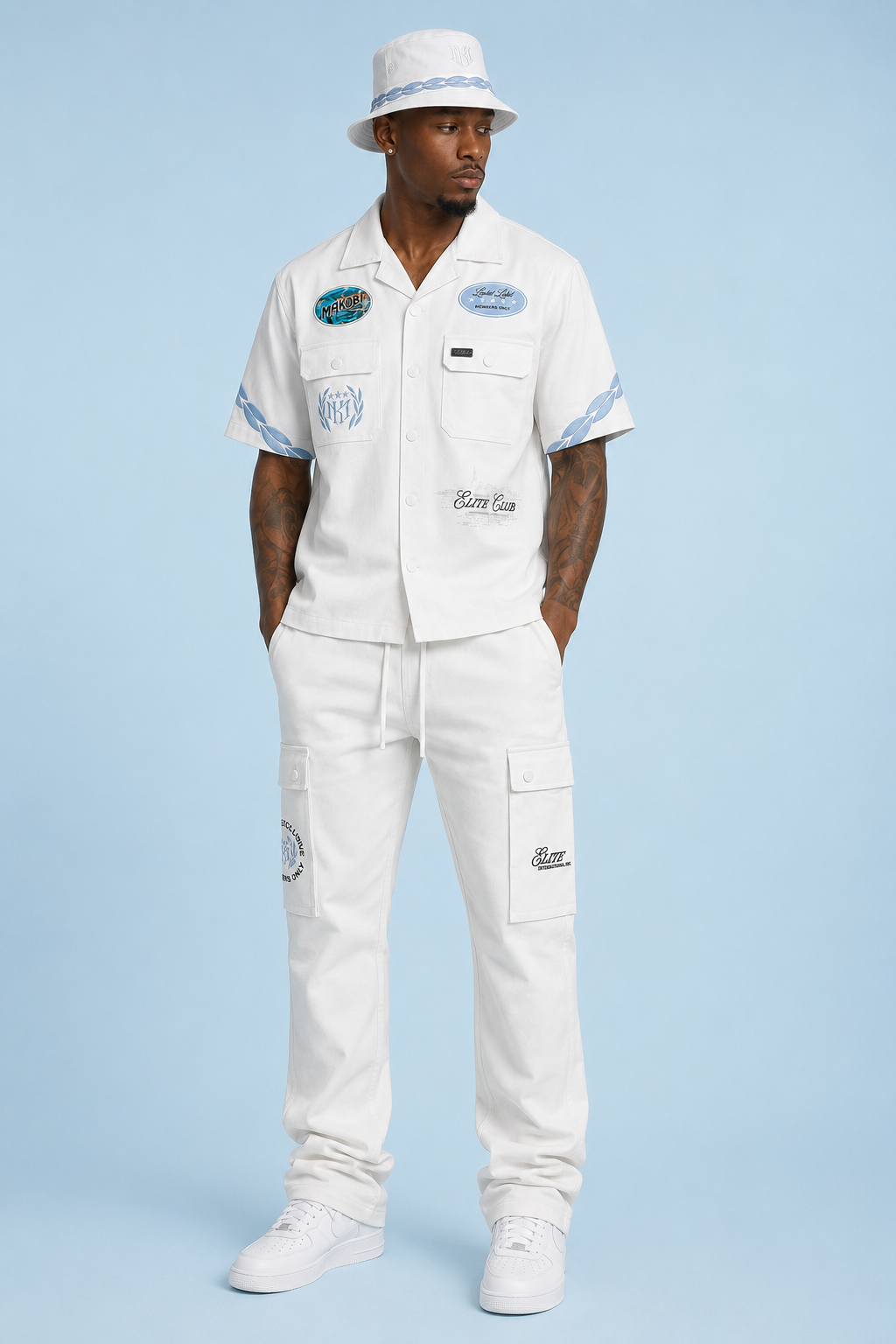 M416 Elite Club Twill Set - White