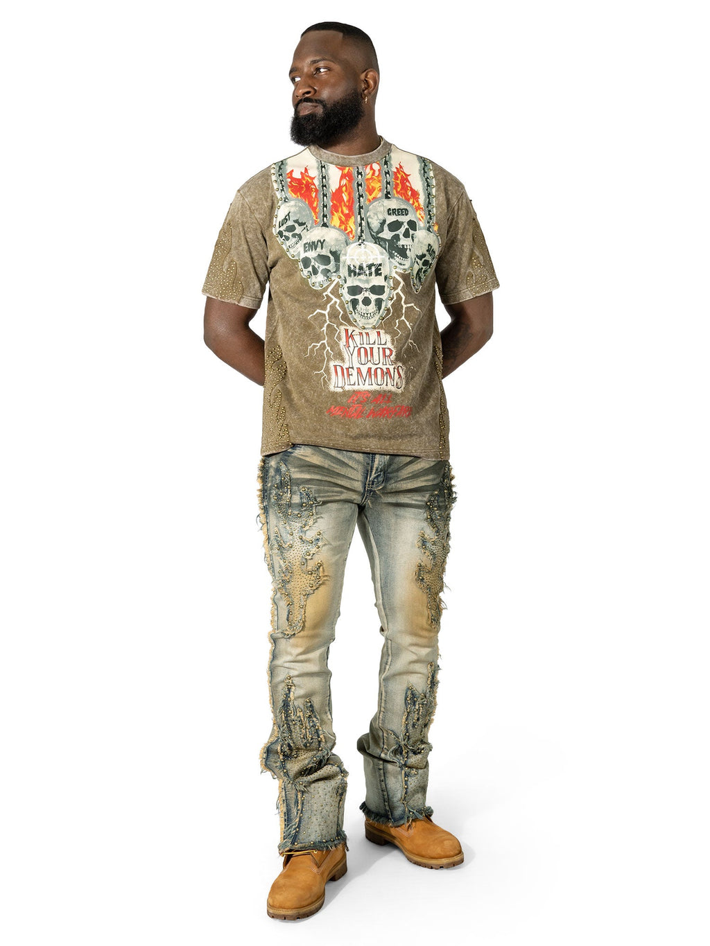 M1959 Tesoro Stacked Jeans - Dirt